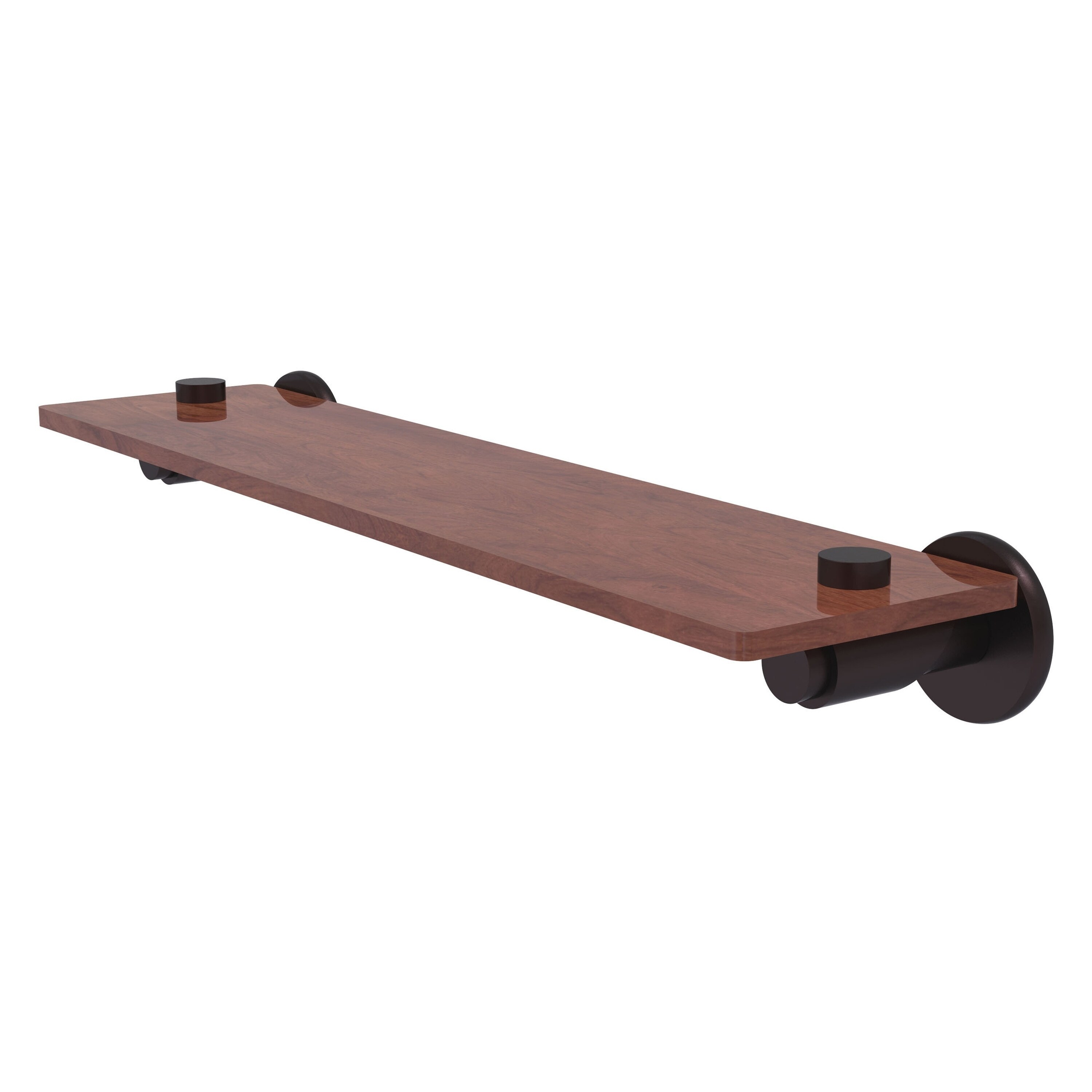 Allied Brass TR-1-22-IRW-ABZ Tribecca Antique Bronze Wall mount Bathroom Shelf ( 22-in x 2.5-in x 5-in )