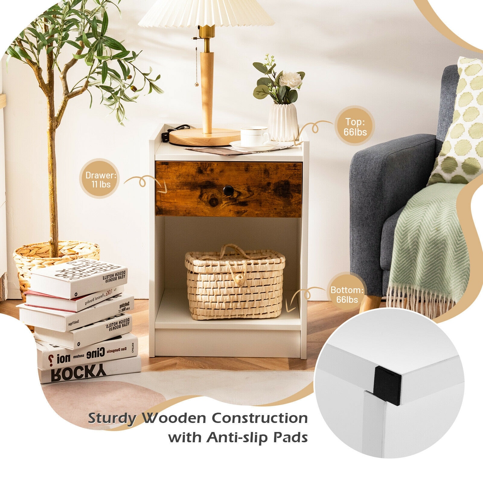 Slickblue D-CO-2-HW03101UH nightstands - View #6