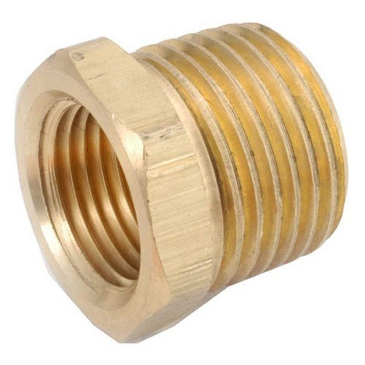 Anderson Metals  756110-1206 3/4 x 3/8 in Brass Hex Bushing