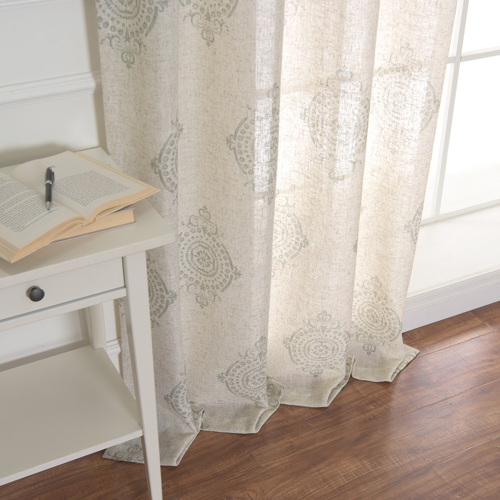 Best Home Fashion JC-17-MED02-84-SAGE curtains - View #4