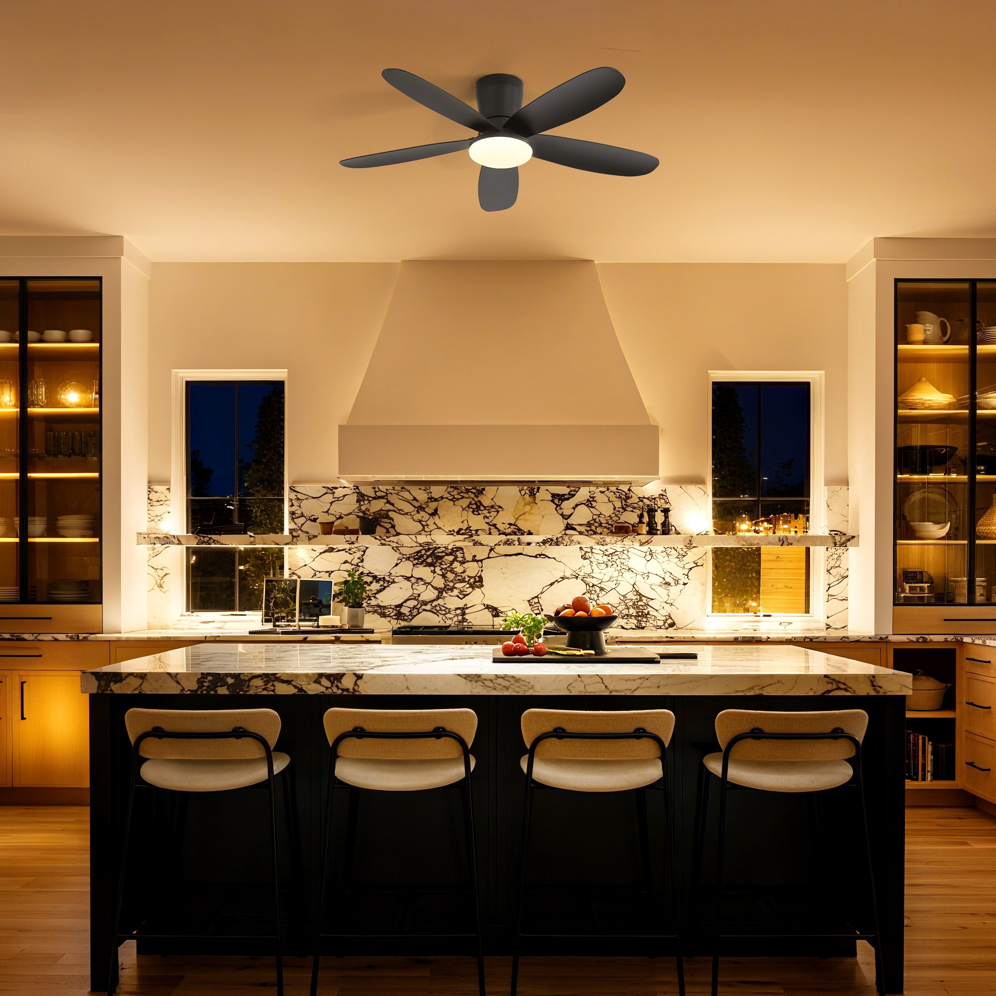 Breezary 35023-BK Ceiling-Fans - View #2
