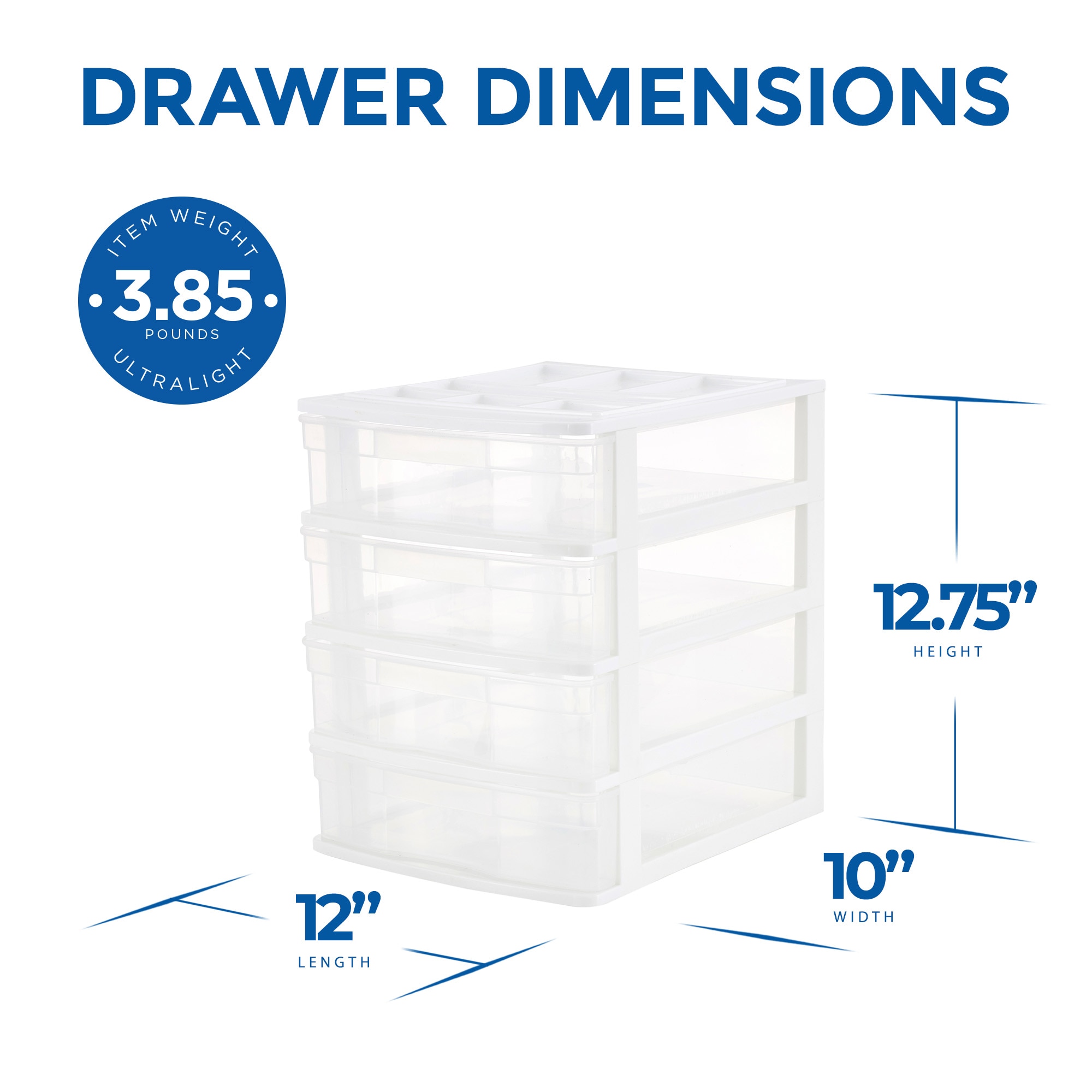 Gracious Living 268670 Storage-Drawers - View #2
