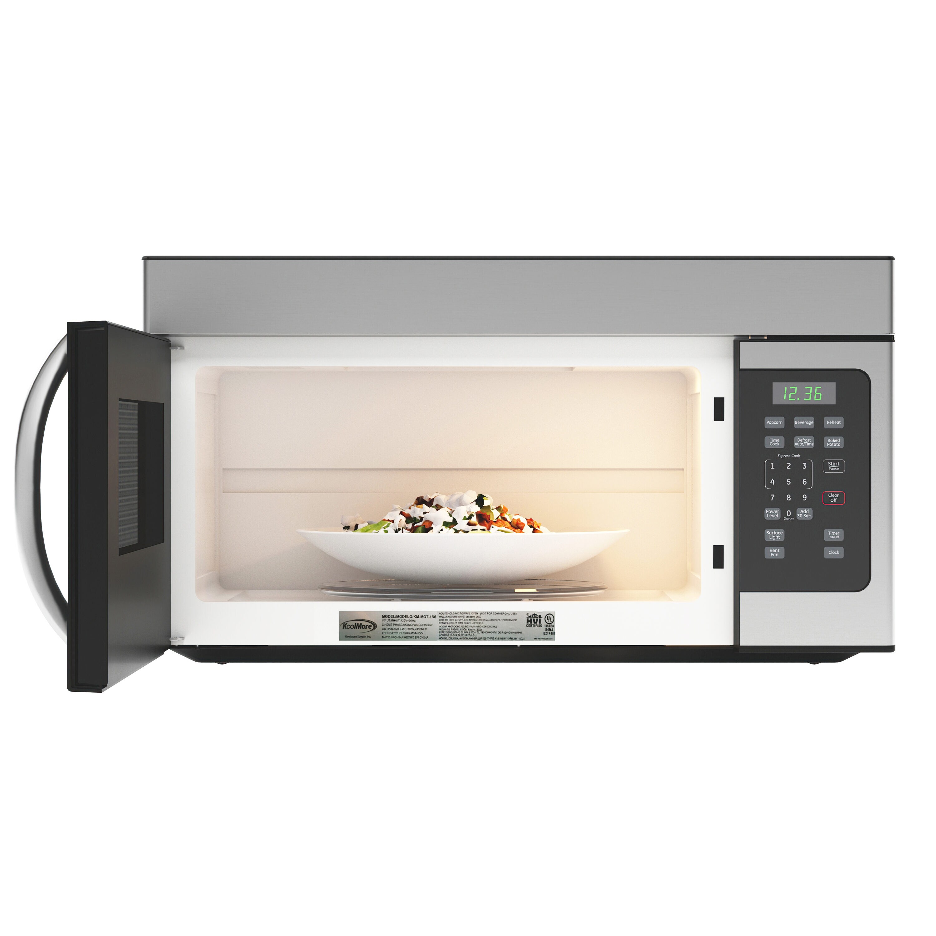 GE Profile 1.7-cu ft 1000-Watt Over-the-Range Convection Microwave with  Sensor Cooking (Stainless) at