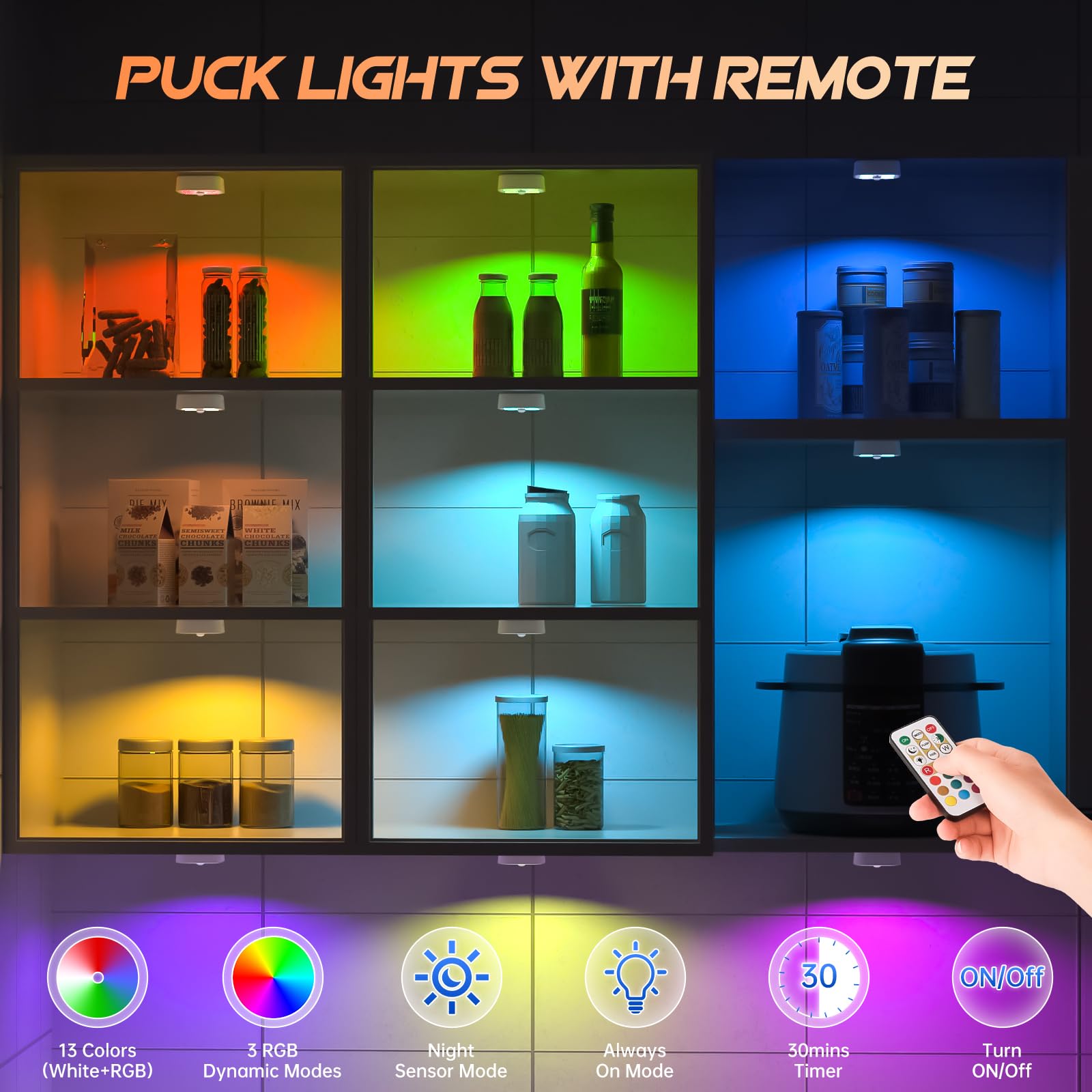 Lukvuzo LLU0713L076 Puck-Lights - View #4