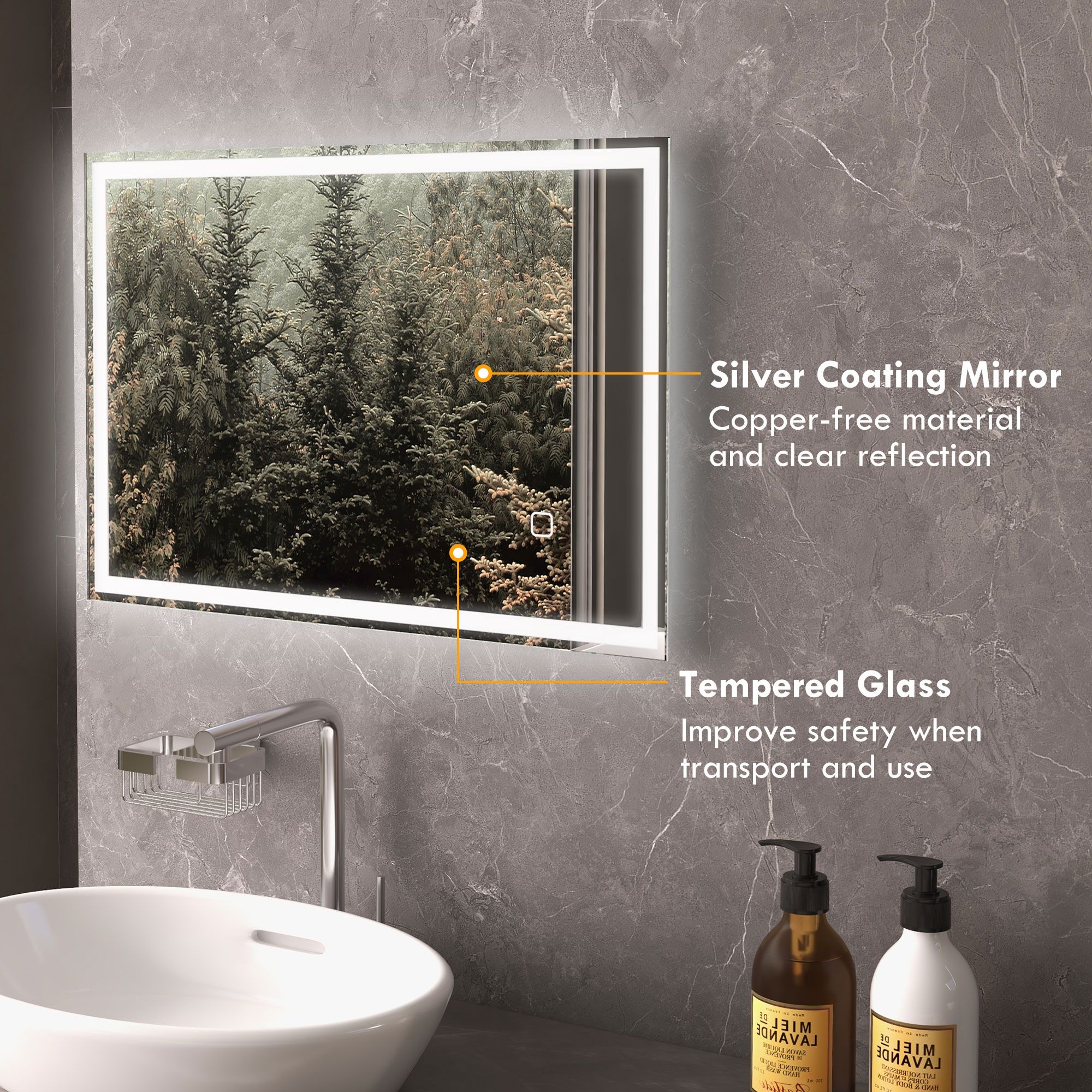 Fredees DOBAY1-D0102757JCJ Decor-Mirrors - View #6
