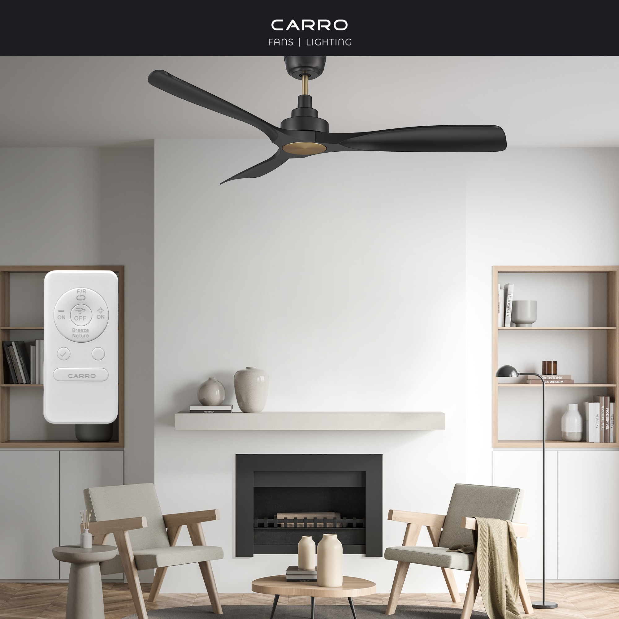 CARRO USA LC523A-N10-B2-1A Ceiling-Fans - View #2