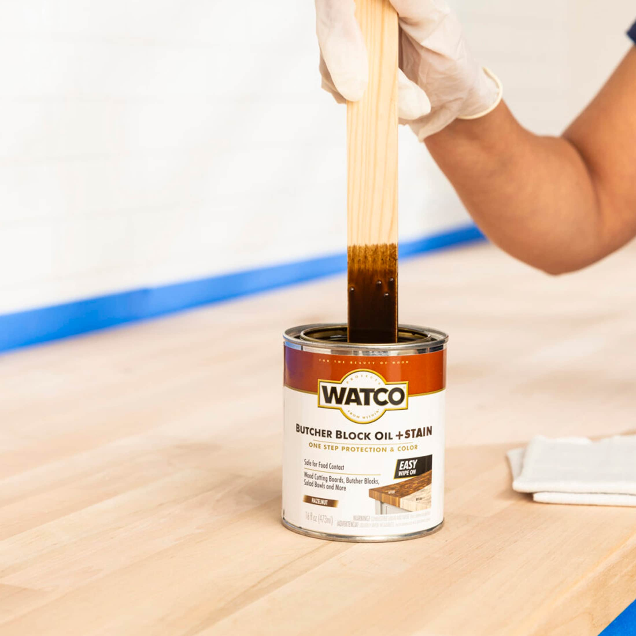 WATCO Brown Food-grade Butcher Block Oil (1-pint) in the Wood Oils ...