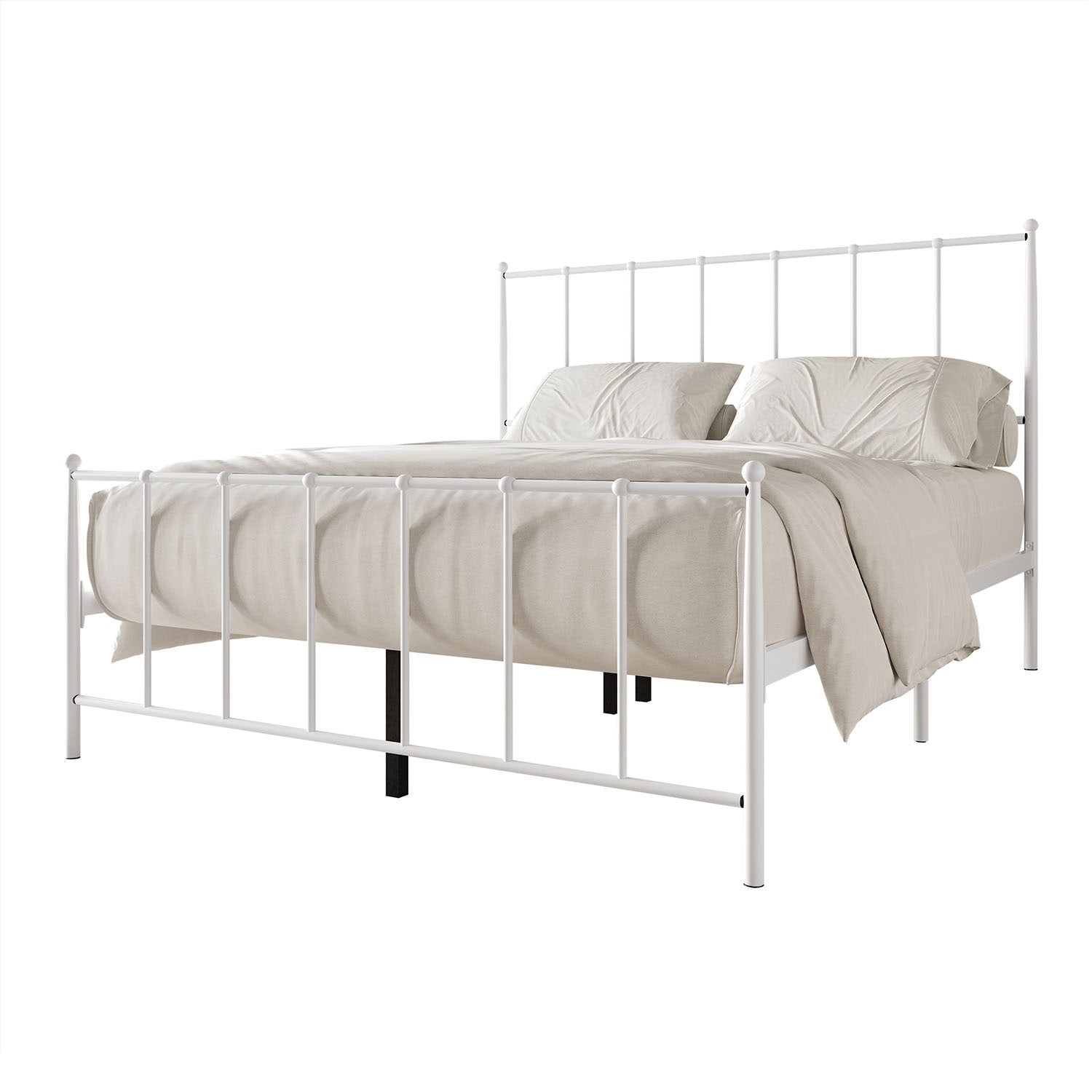 CasePiece CMB026QPL-WT-MT beds - View #3