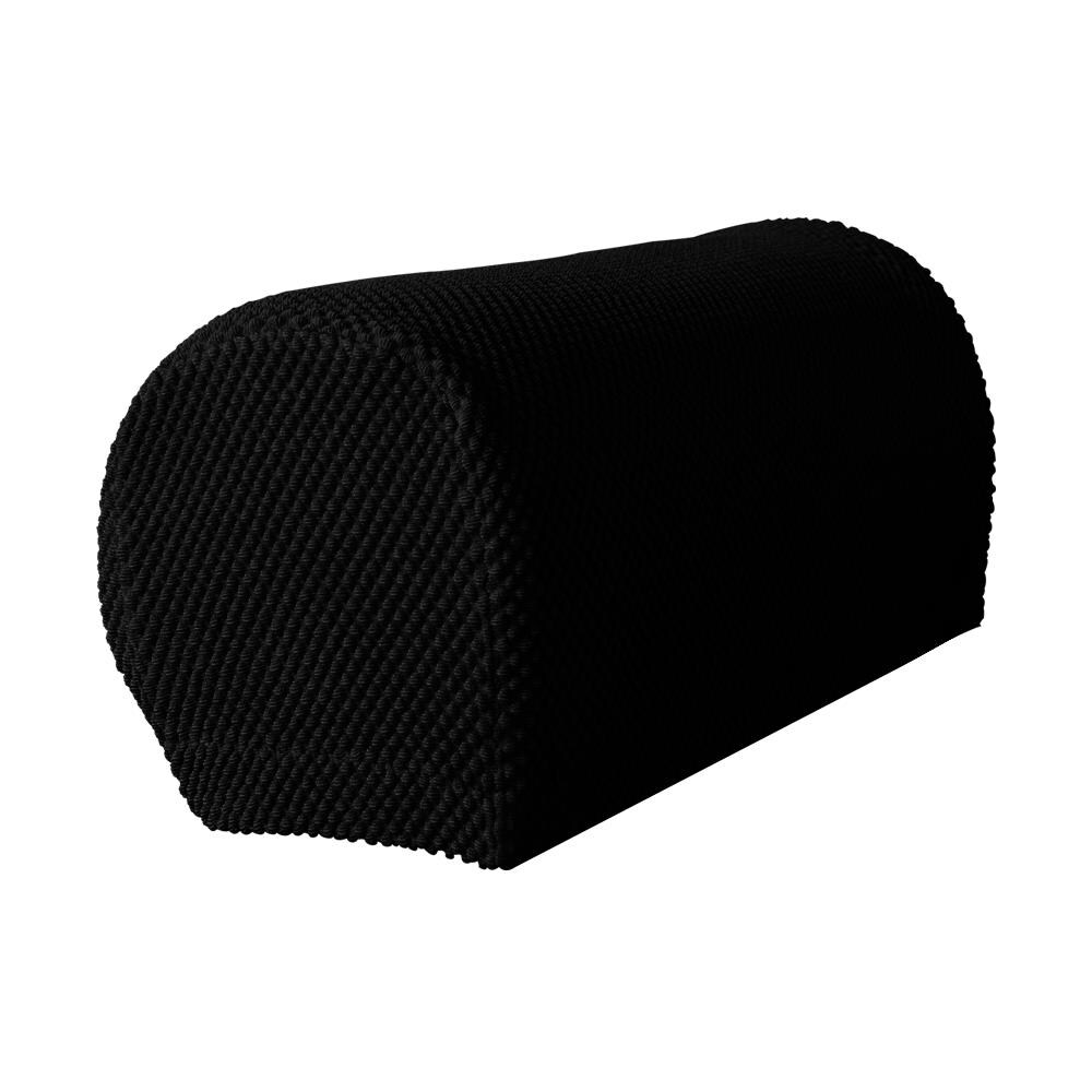 Subrtex SBTJFST007TP Textured raised dot Black Jacquard Sofa Slipcover 21-Inches W x 11-Inches H x 8-Inches D
