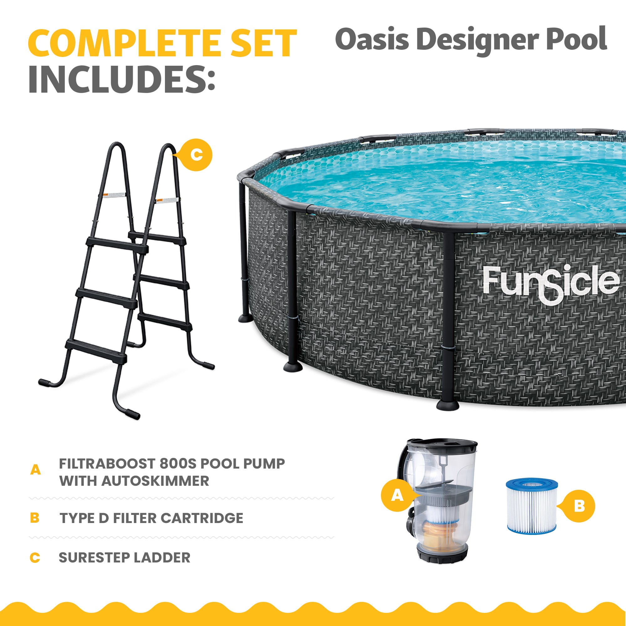 Funsicle F9A01236E Above-Ground-Pools - View #3