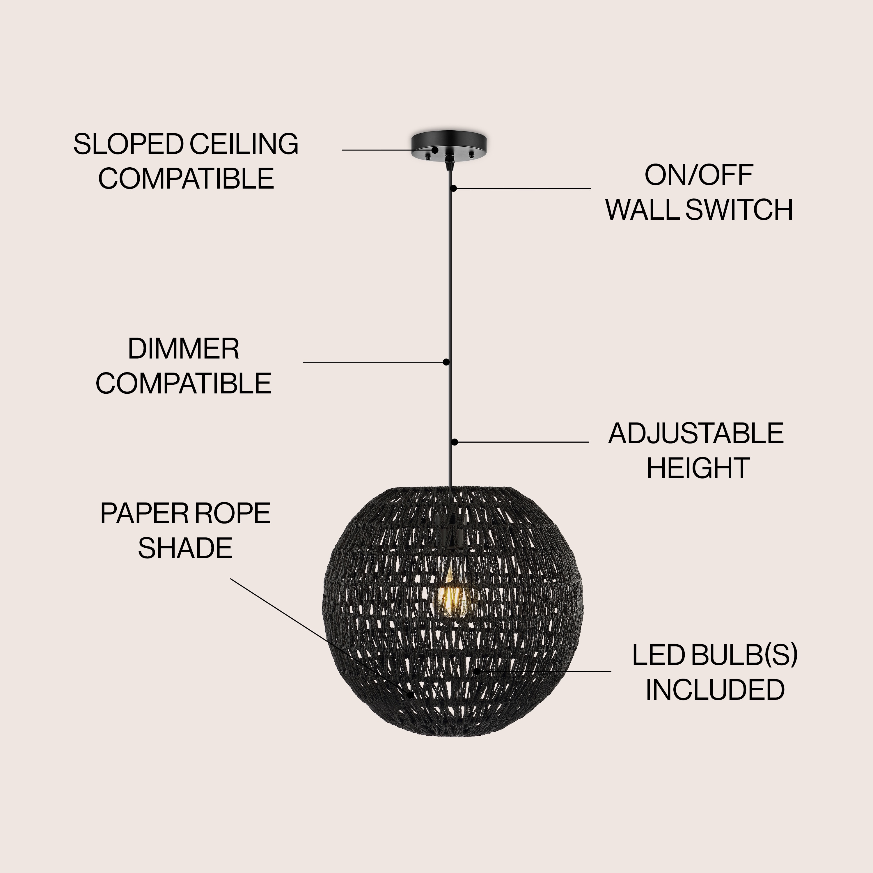 JONATHAN  Y JYL6503C Pendant-Lights - View #3
