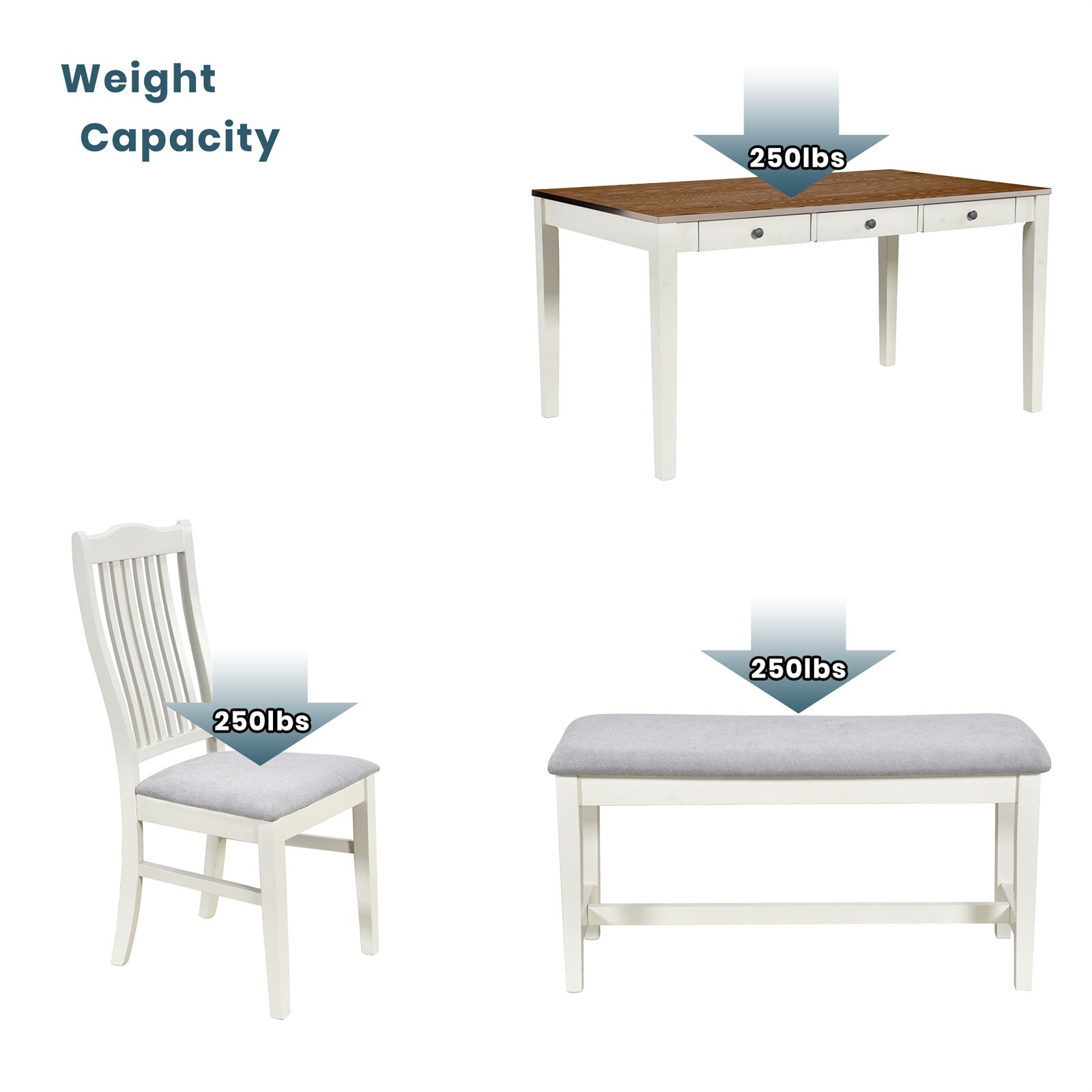 BESTCOSTY SP000LJW006AAA-ZY Dining-Sets - View #11
