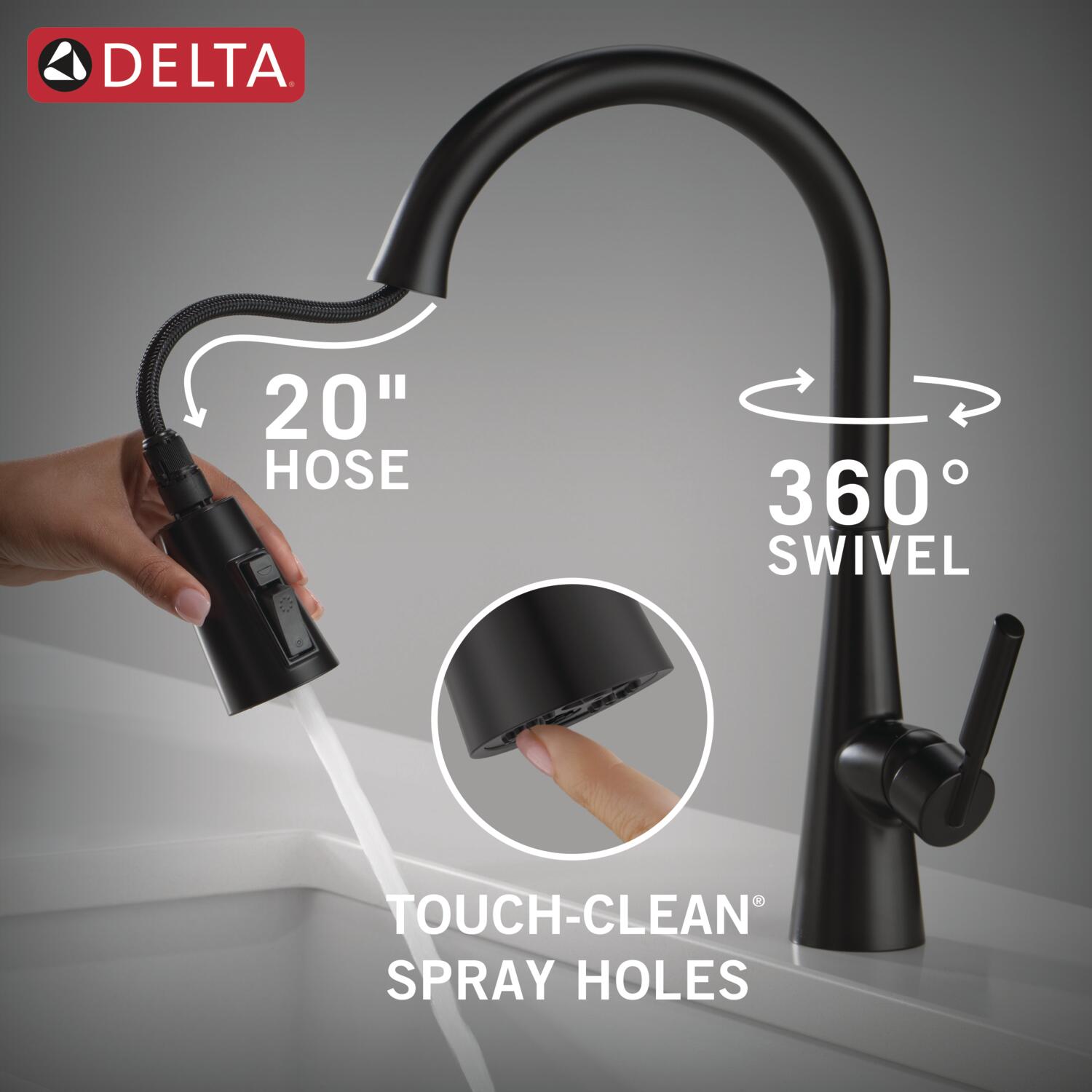 Delta 19846Z-BL-DST Kitchen-Faucets - View #6