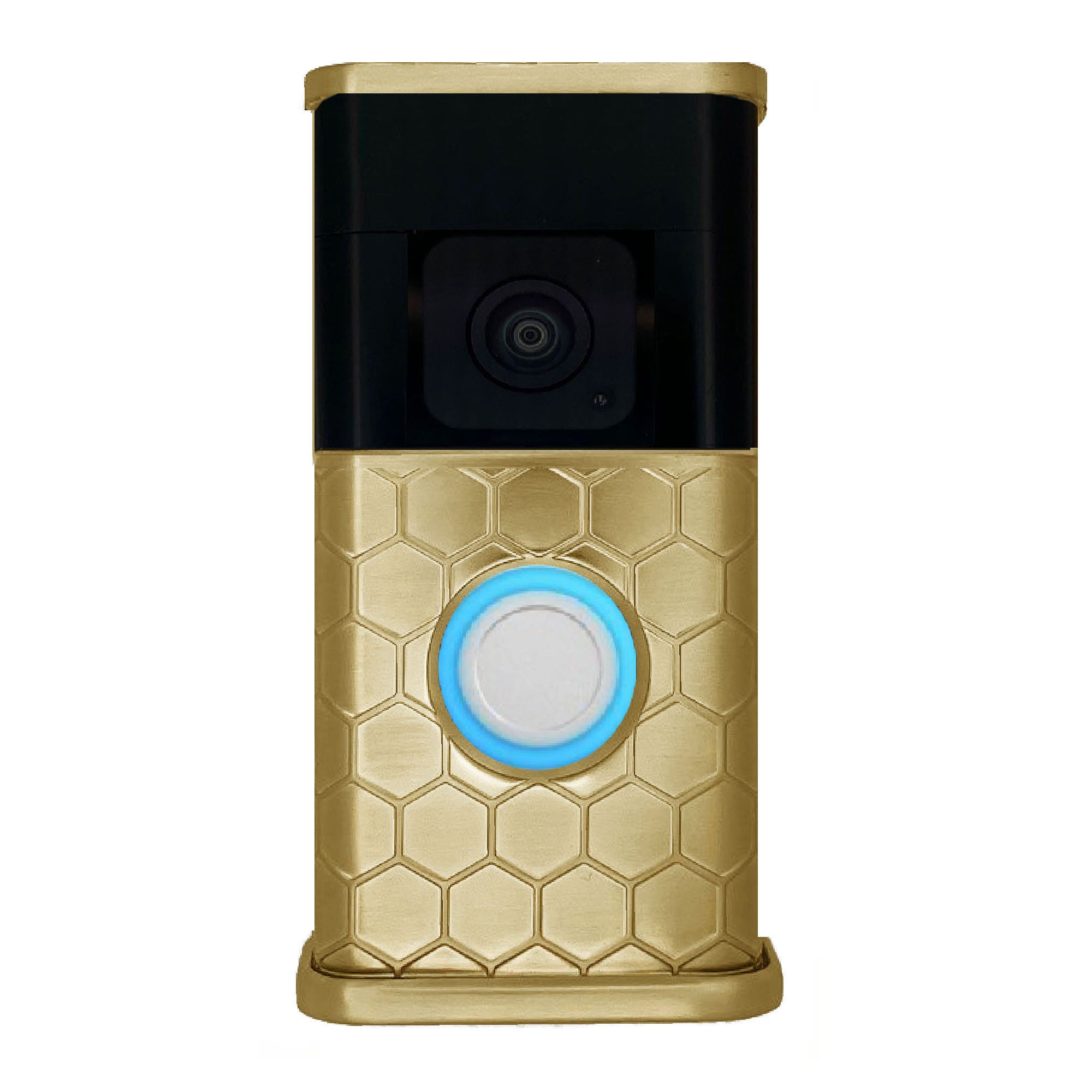 Michael Healy Video Doorbell Decorative Covers (R3 Collection) Yellow Doorbell skin #MHVR30021