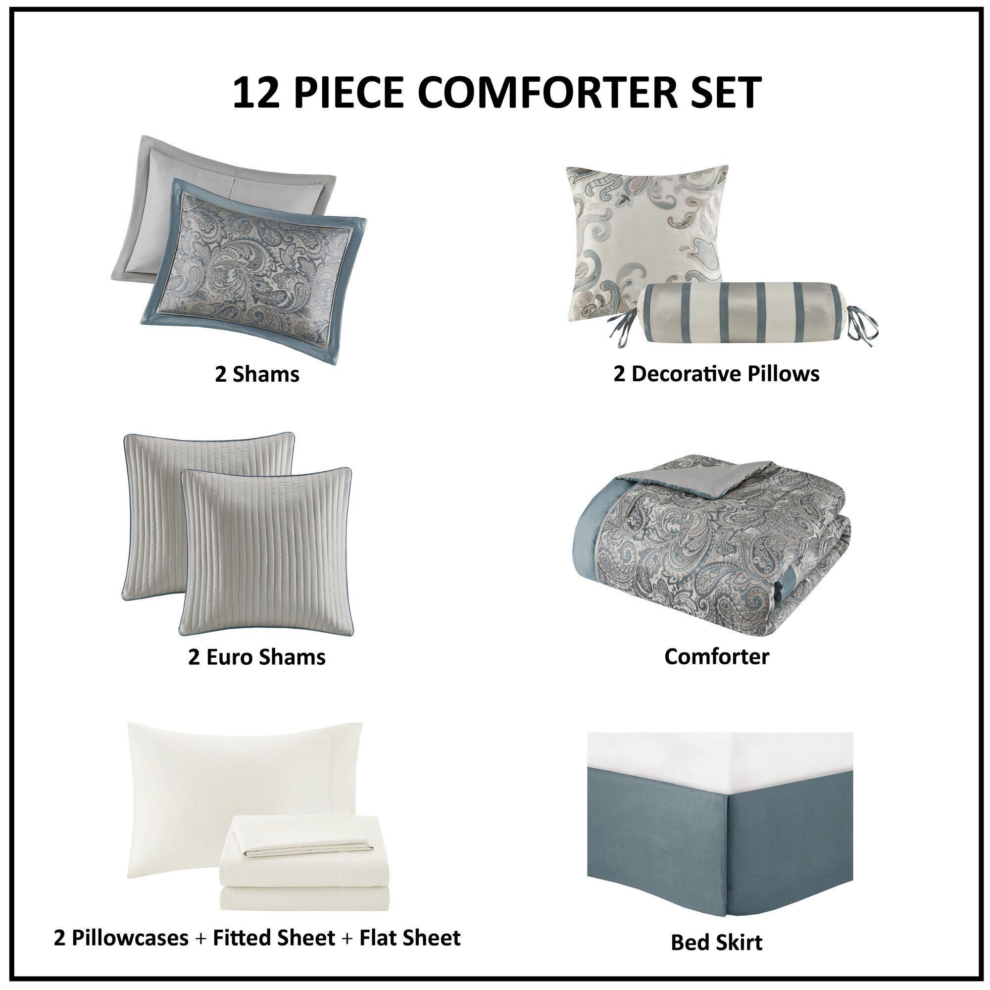 Madison Park MP10-8311 bedding - View #10