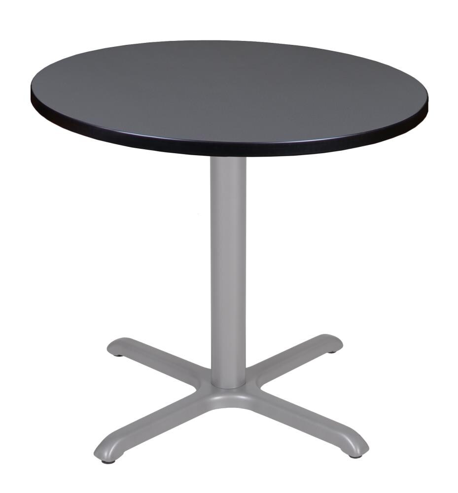 Regency TVX30RNDGYGY Breakroom Gray 4-Person Training Table (30-in W x 29-in H)