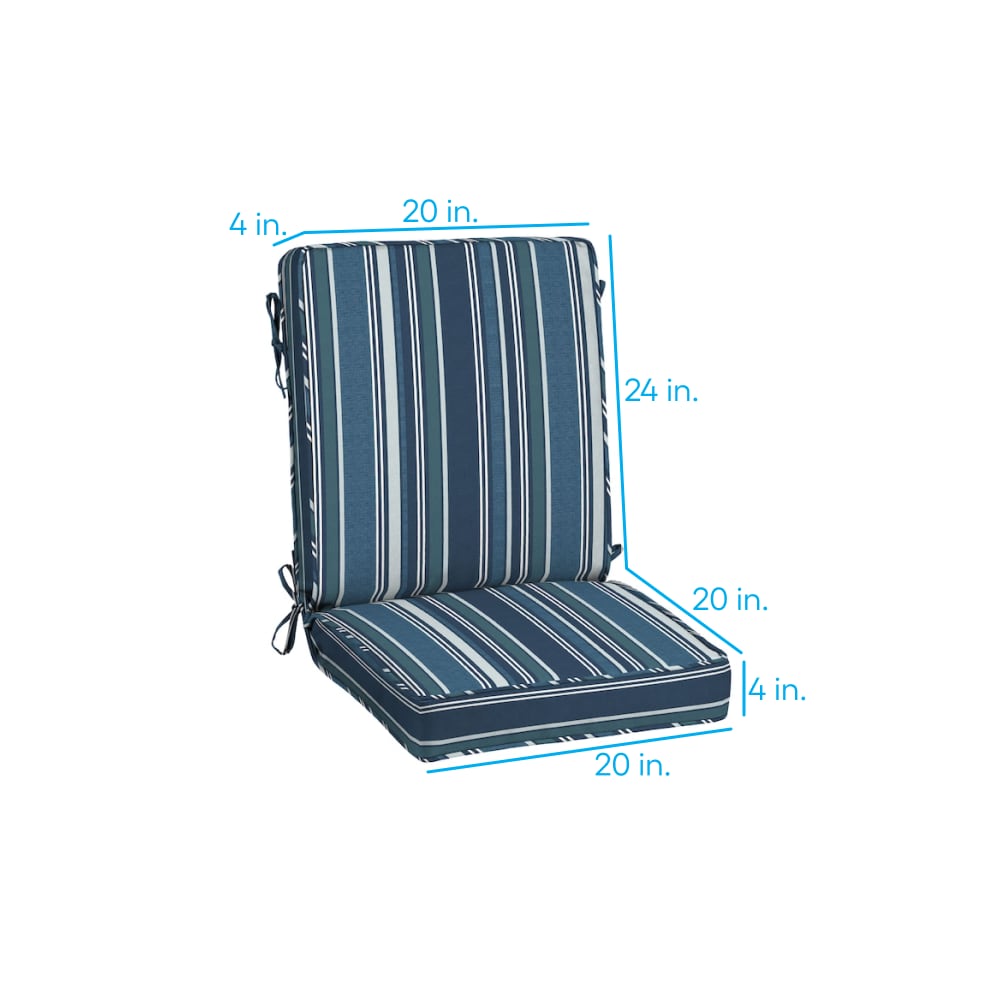 allen + roth with STAINMASTER XQ03C01B-9C8 Patio-Furniture-Cushions - View #4