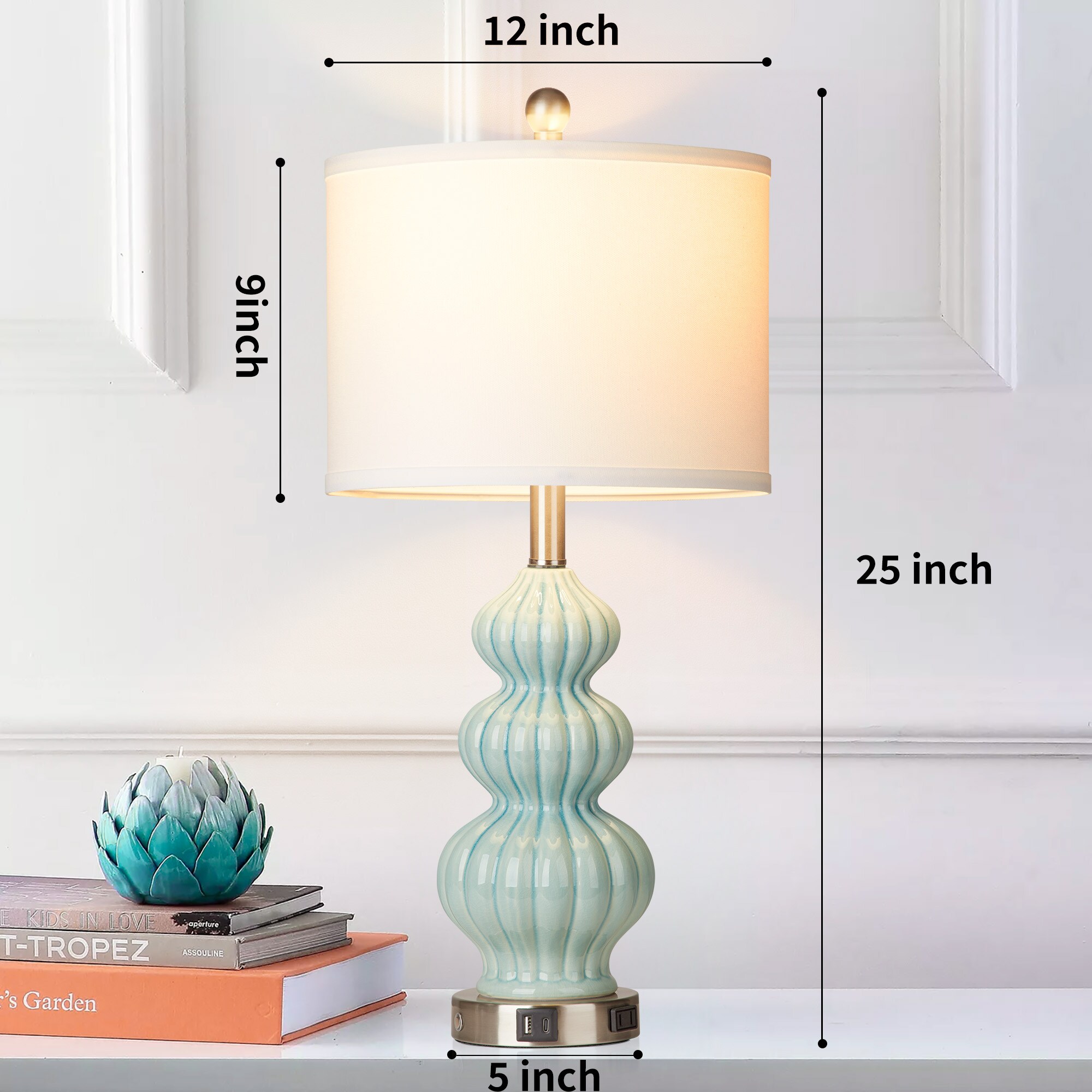 UrFurnishings TD-248 Table-Lamps - View #7