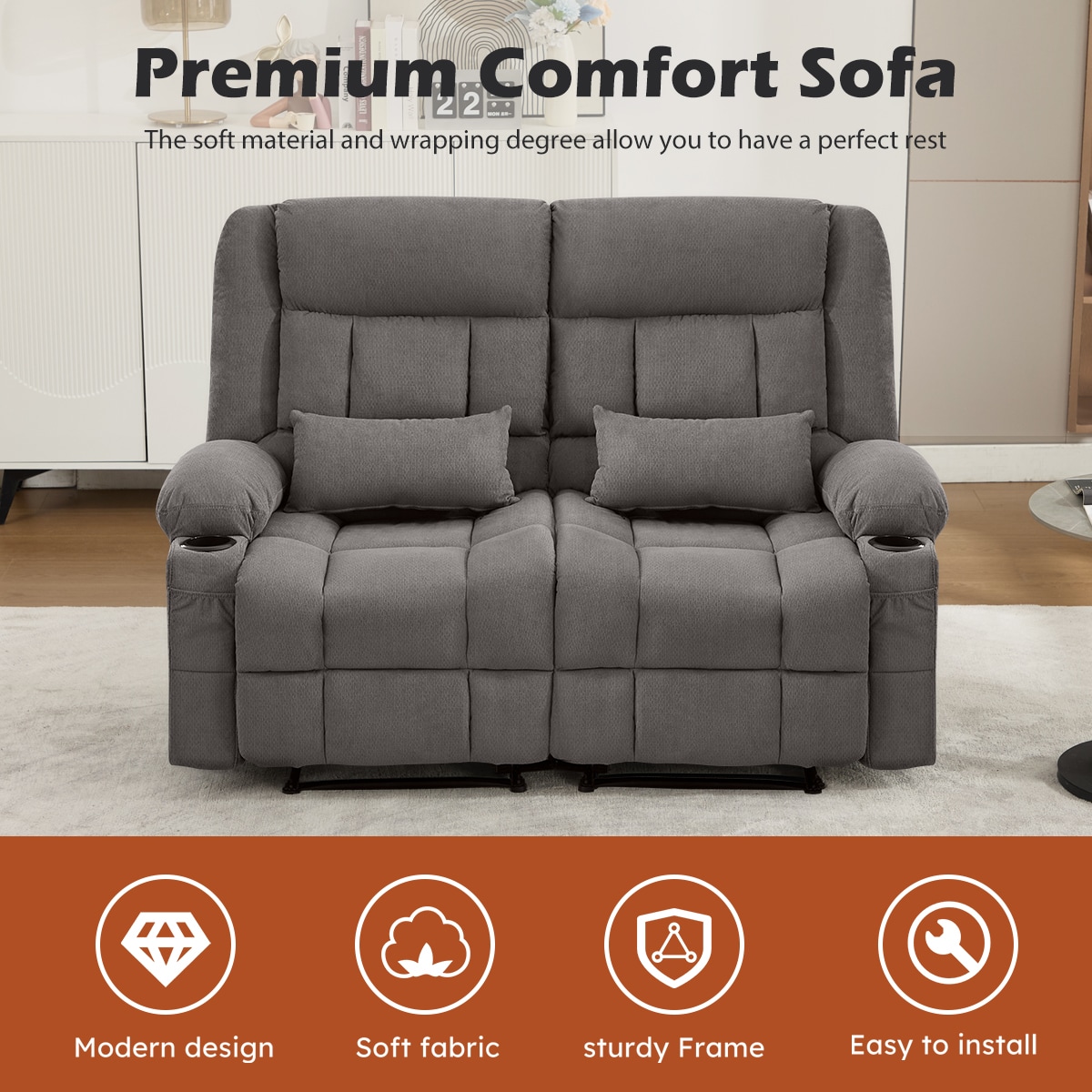 Clihome CL-VA00074 recliners - View #9