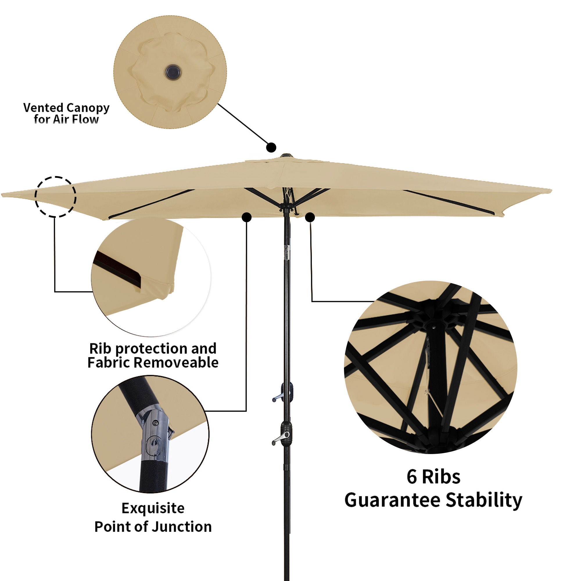 CASAINC WF-SM-R300TP Umbrellas-2 - View #4