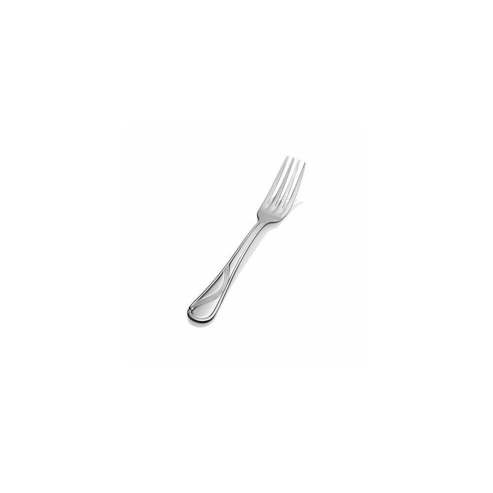 Bon Chef BNCF819  S2205 7.49 in. Wave Reg Dinner Fork, Pack of 12