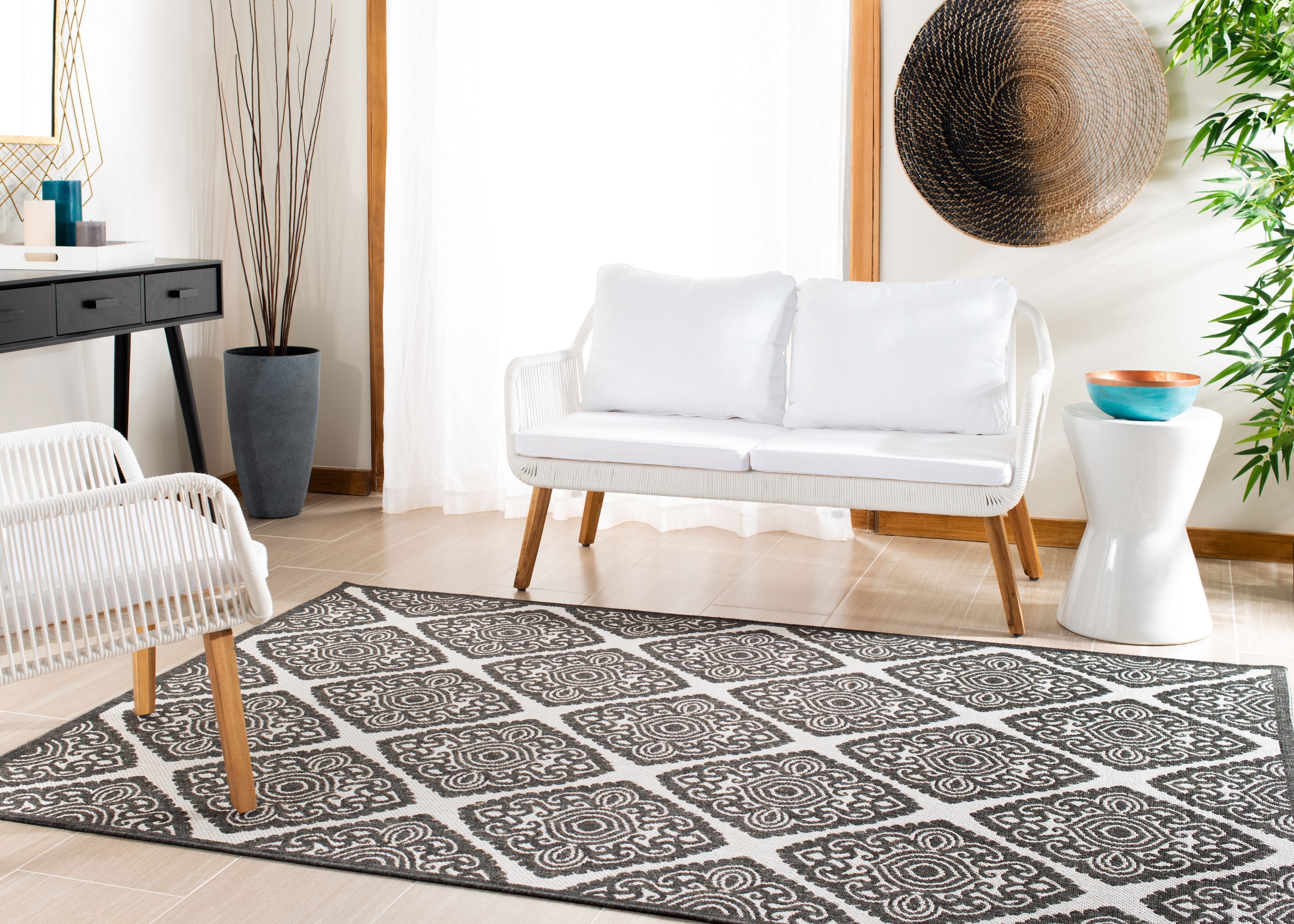 Safavieh LND132A-6SQ rugs - View #2