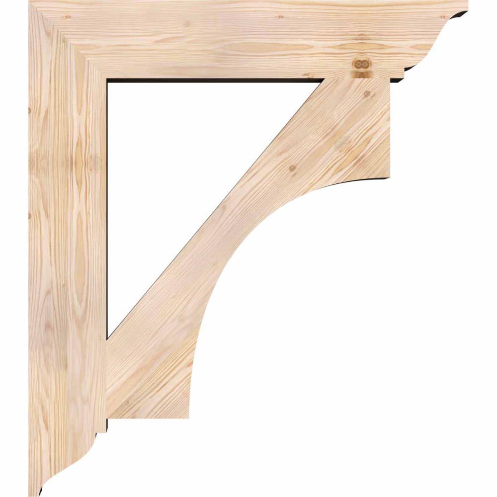 Ekena Millwork BKT06X32X36WTL01SDF Exterior-Brackets-Braces - View #3