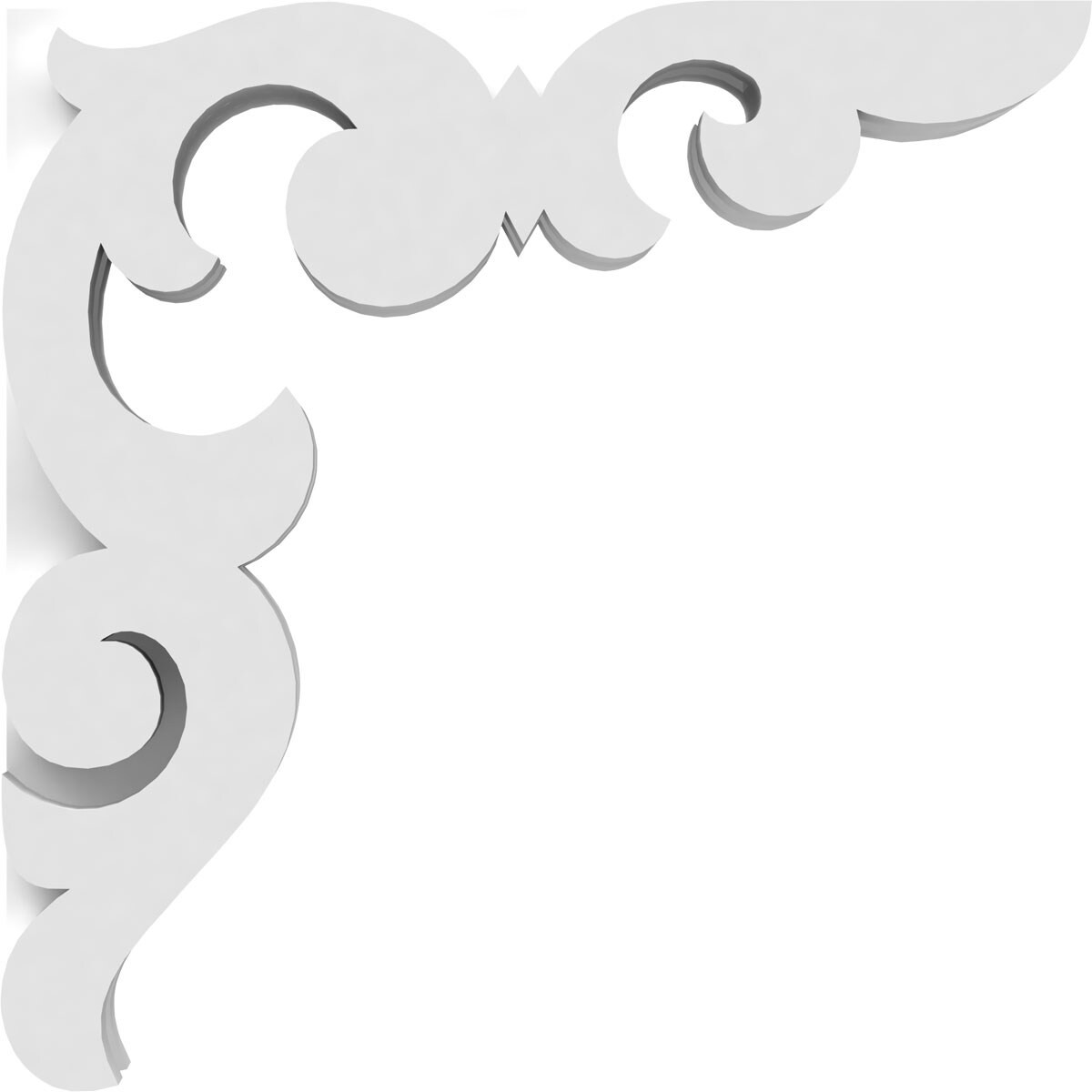 Ekena Millwork CORP01X08X08KD corbels - View #3