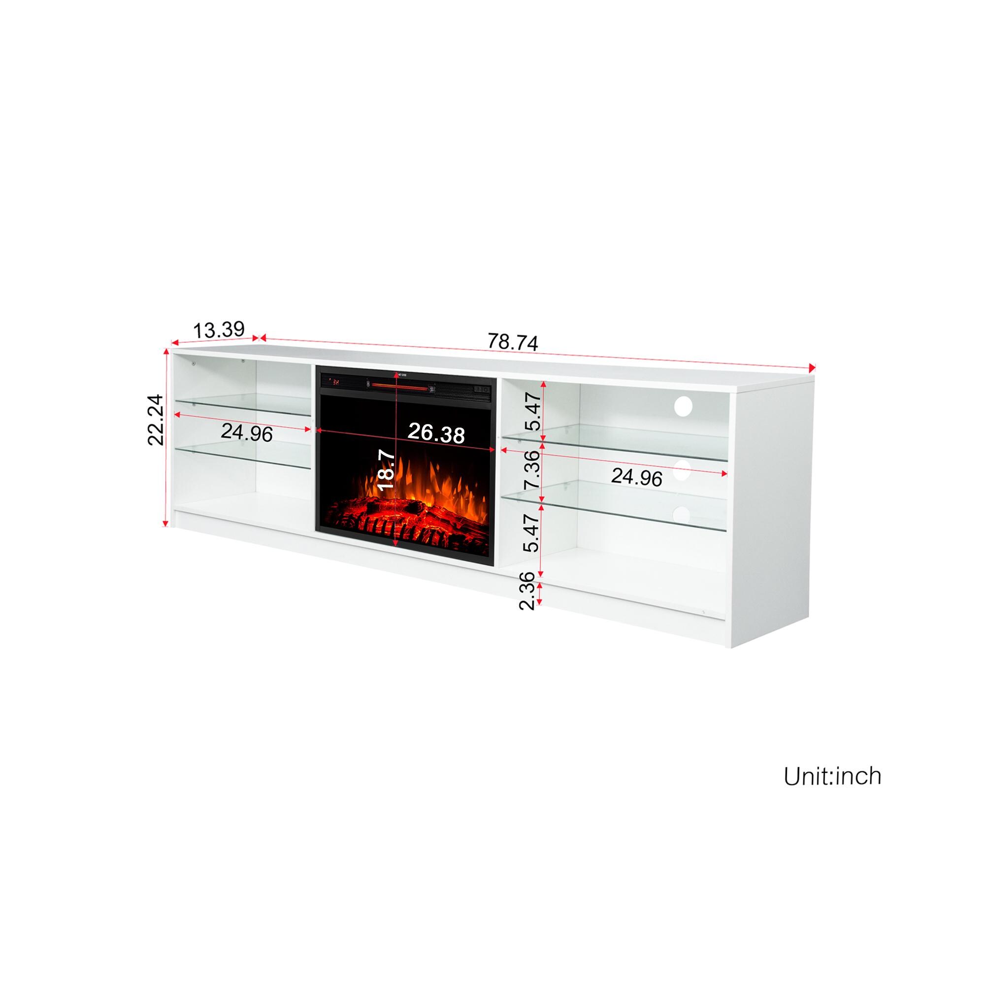 Bayfeve BF-331S43-FP Electric-Fireplaces - View #4