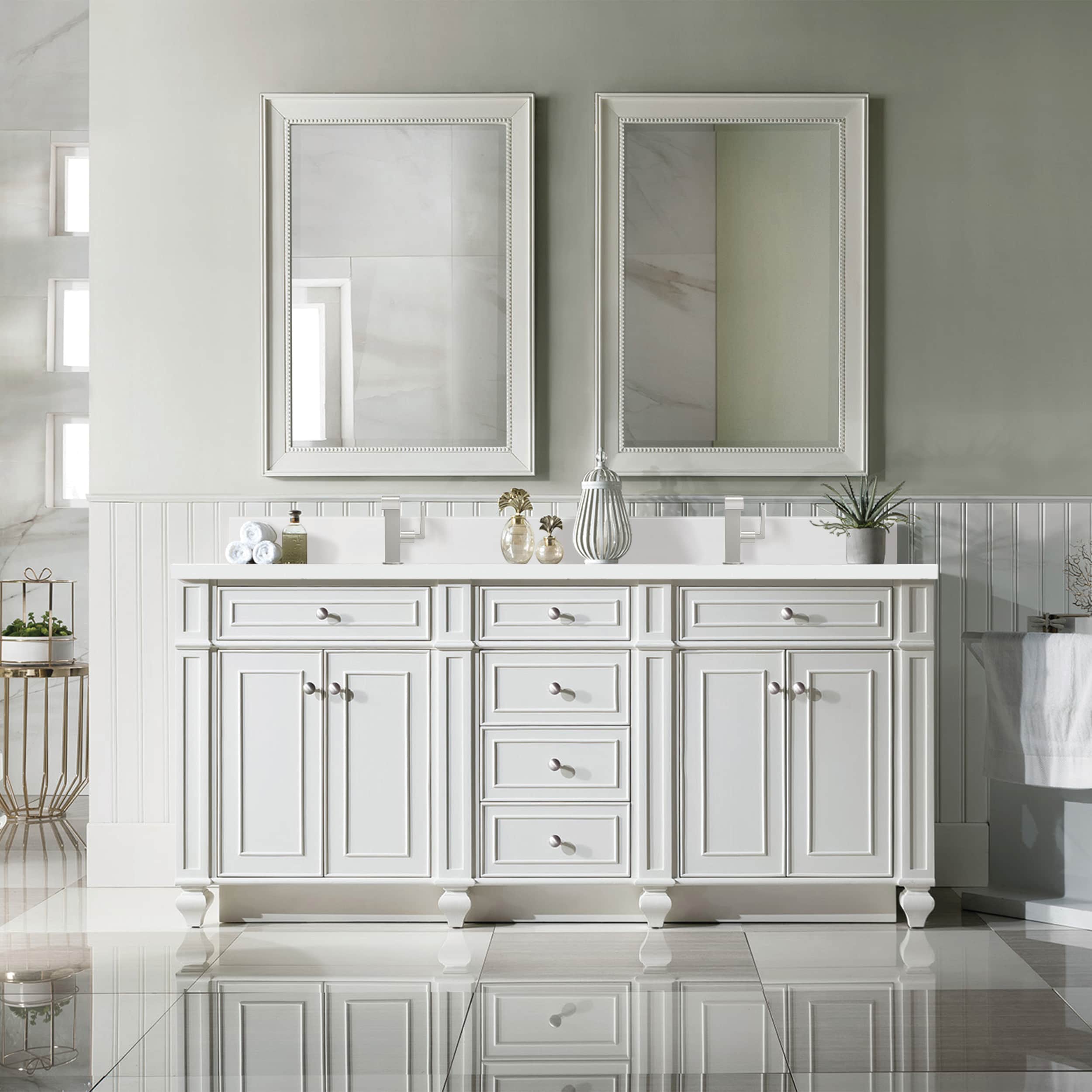 James Martin Vanities 157-V72-BW-1WZ Bath-Vanity-Combo - View #2