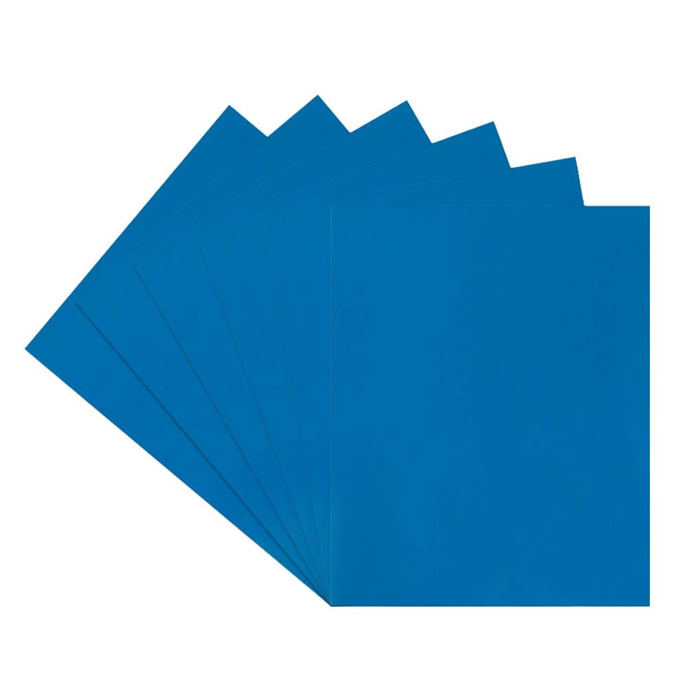 Light Blue Cardstock Folders, Baby Blue Cardstock Folders, #28876674