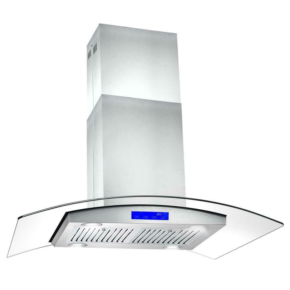 Kahomvis GEHT-DOQP-1ZV Island-Range-Hoods - View #4
