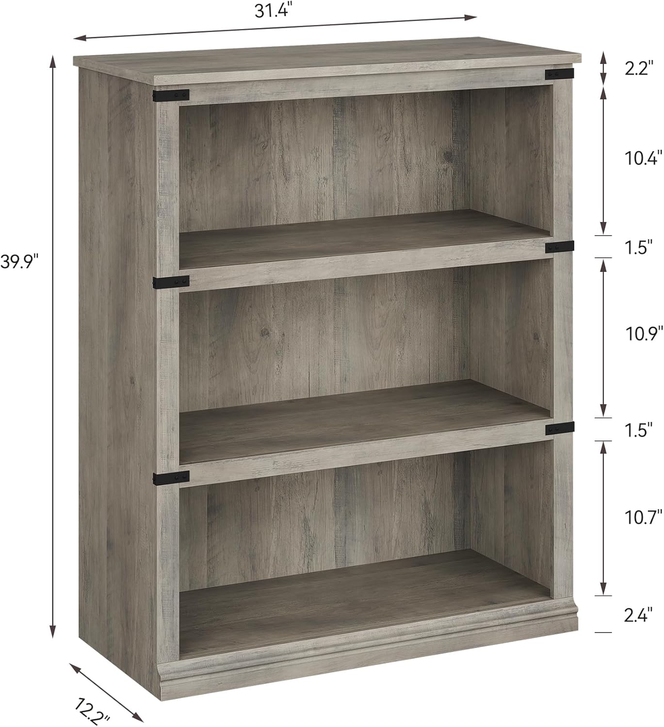Qeetex QET-BKC-D957 bookcases - View #2