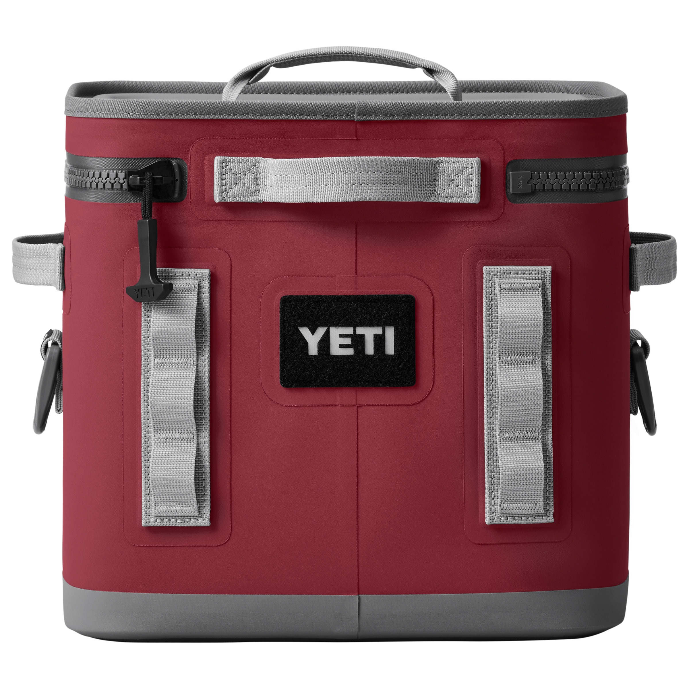 NEW YETI Tundra 65 Cooler TAN Custom RED Logo Handles Latches Complete Box  Gift