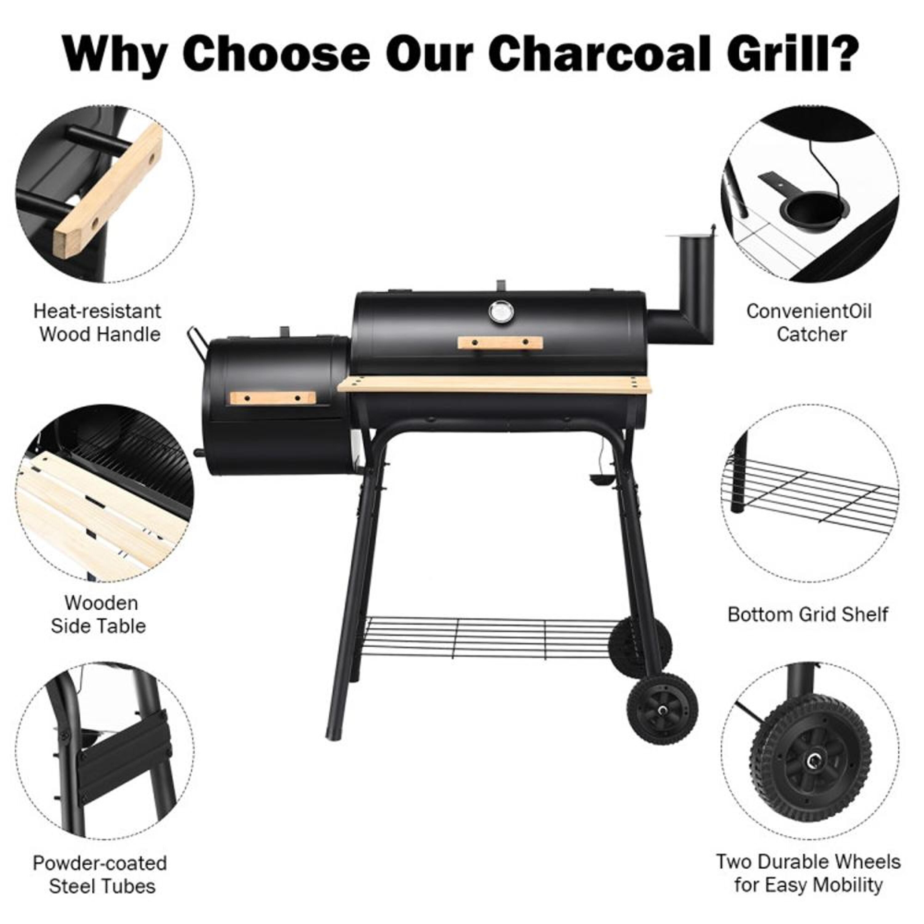 BABOOM BOM-P10876-CO Charcoal-Grills - View #6