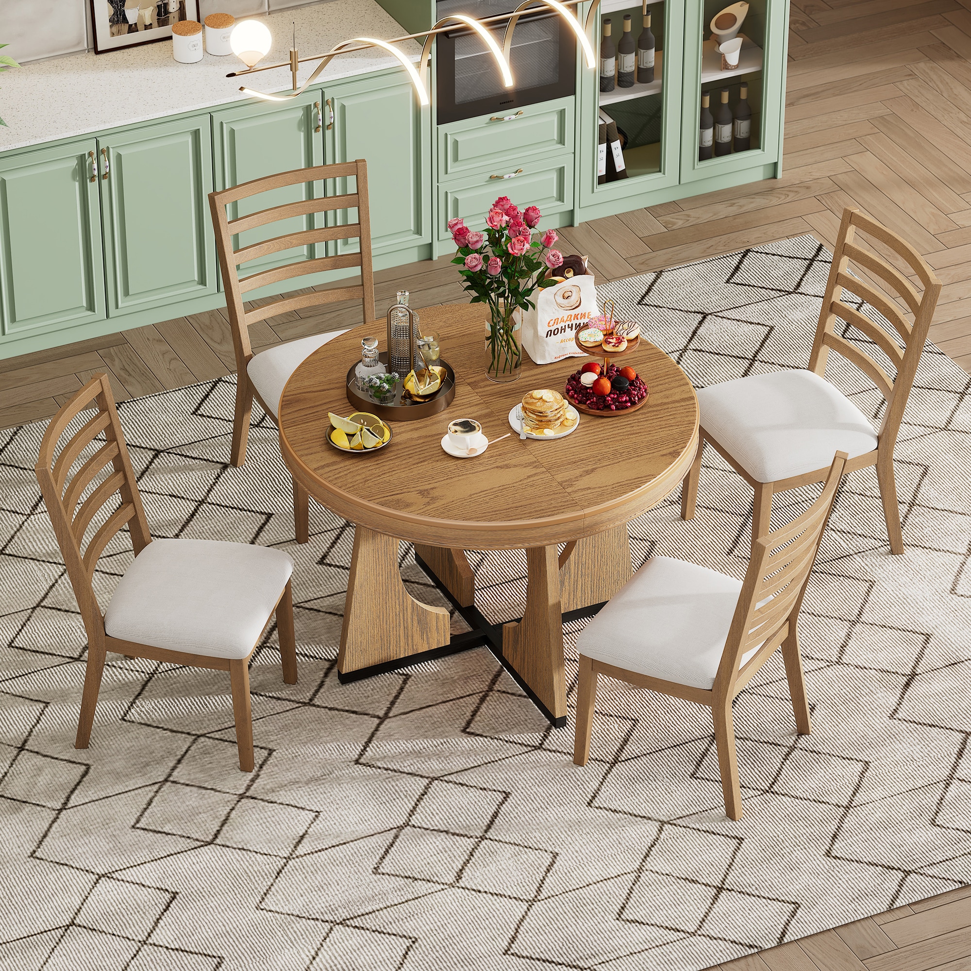 SINOFURN SYA330120GY Dining-Sets - View #4