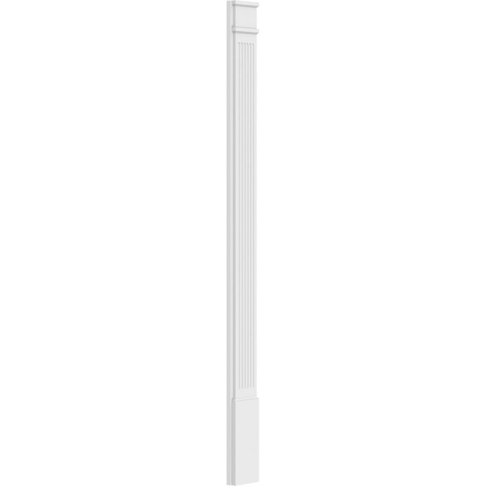 Ekena Millwork PILP07X090FL02-2 Entry-Door-Casing-Accents - View #4