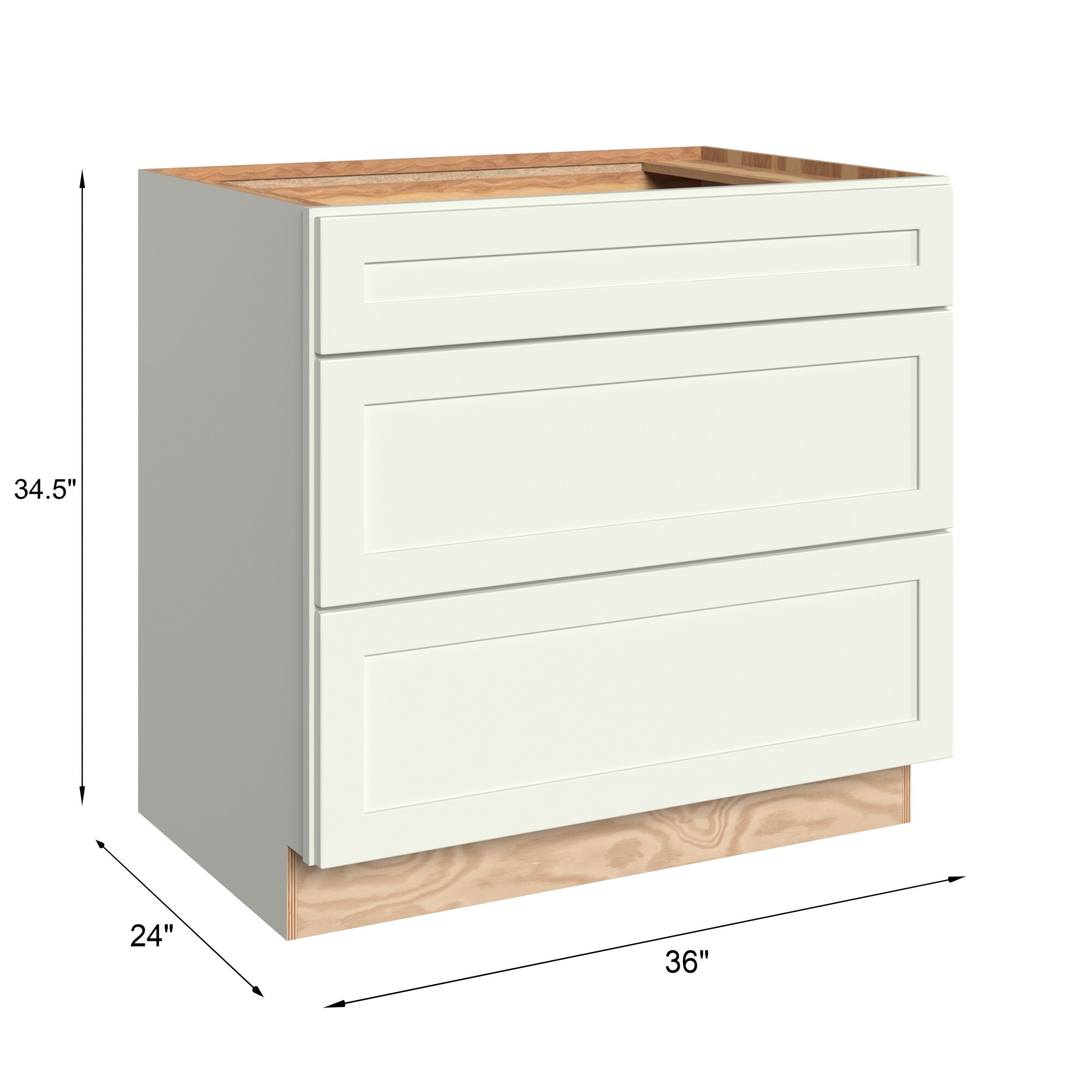 KraftMaid Momentum BD36.3G71 Cabinets-Kitchen - View #3