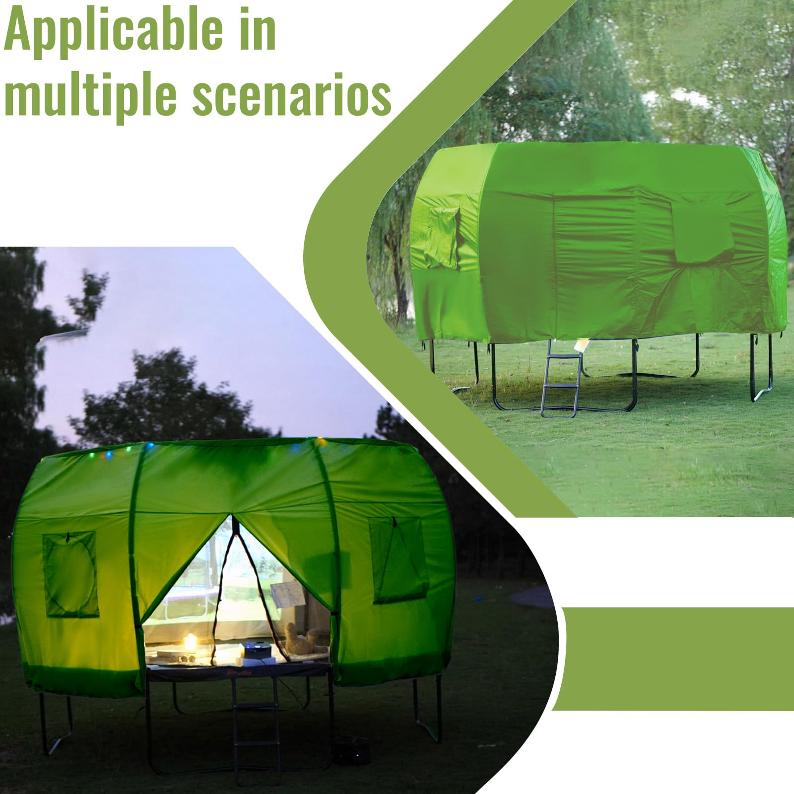 Jumpfly TATC1208GN-TM Trampoline-Accessories - Thumbnail View #3