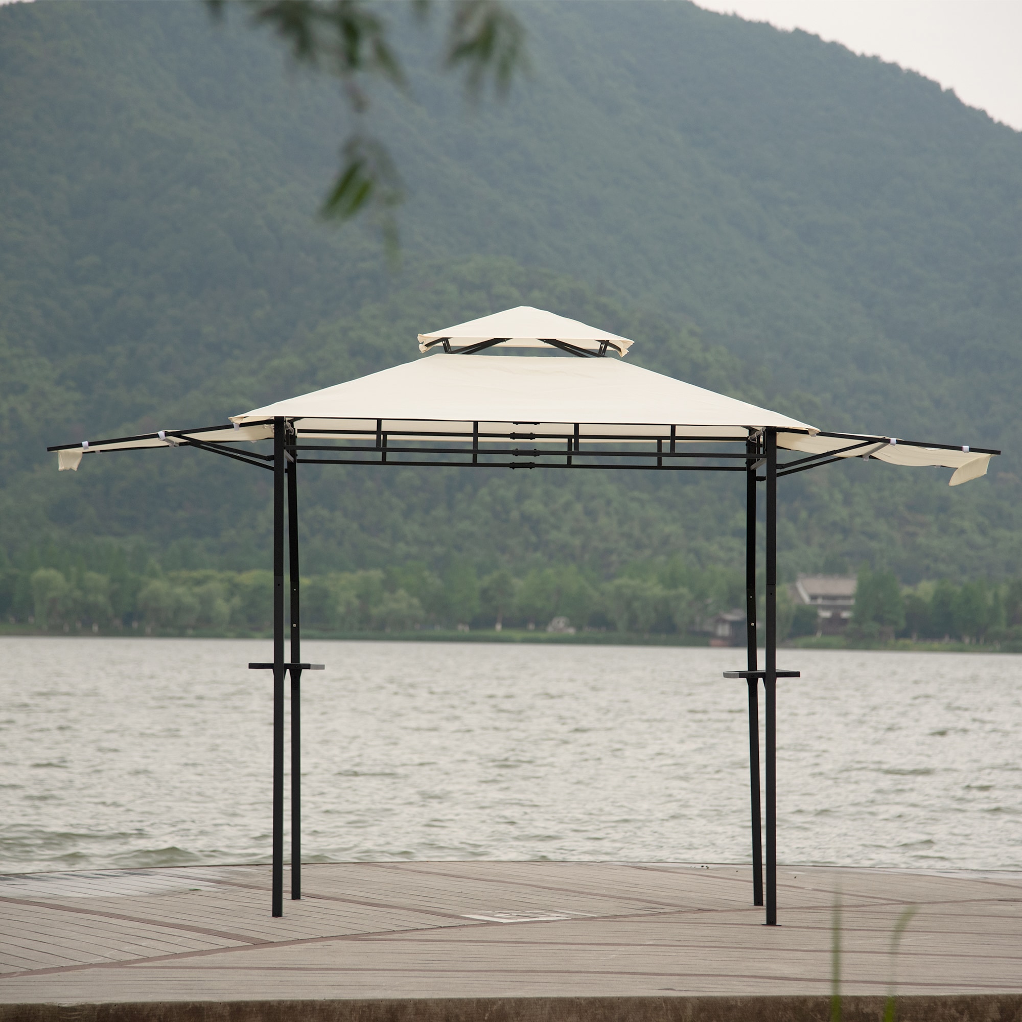 Clihome SL-42MX-AA Wood-Resin-Gazebos - View #4