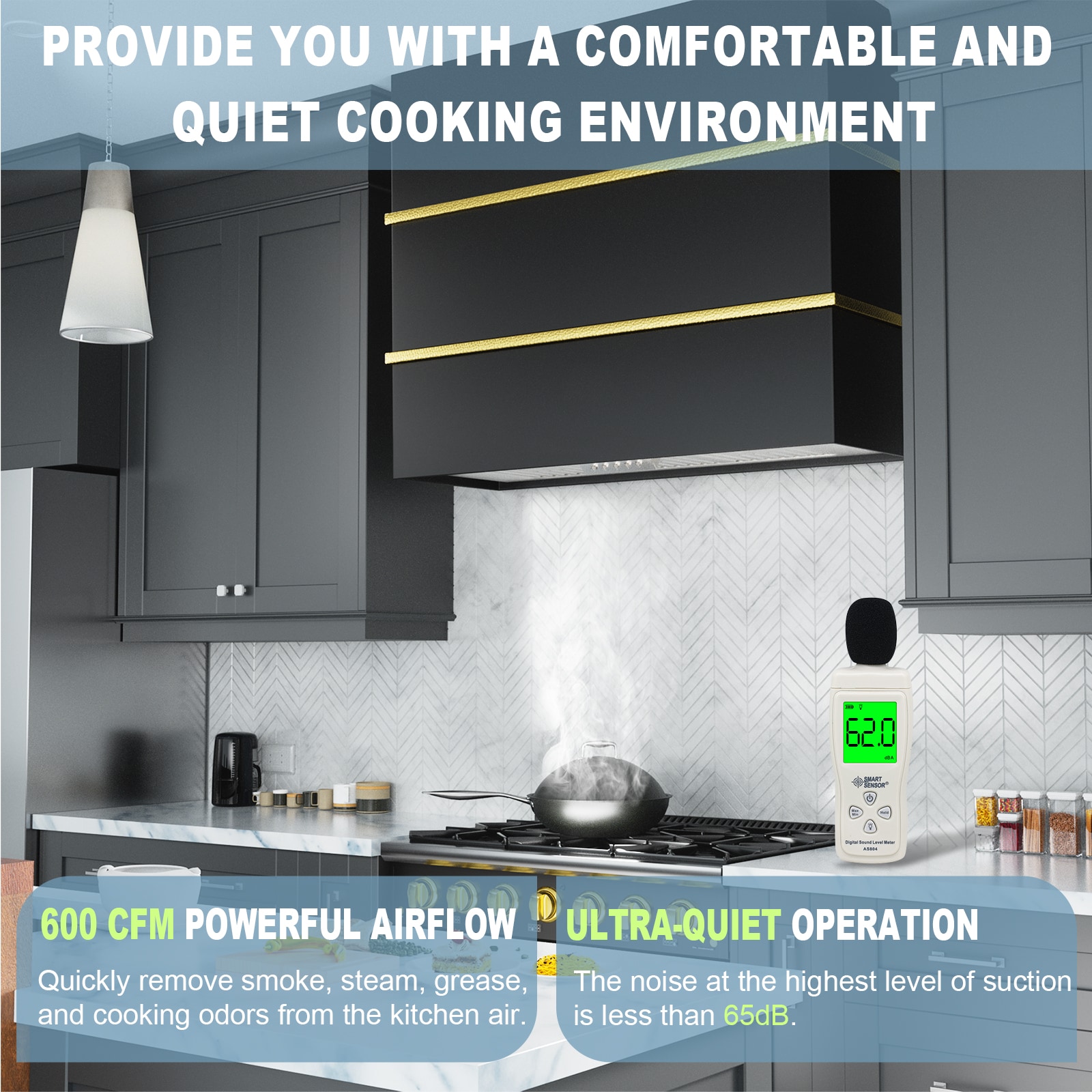 Akicon AK-HS36HC-JBG Wall-Mounted-Range-Hoods - View #3