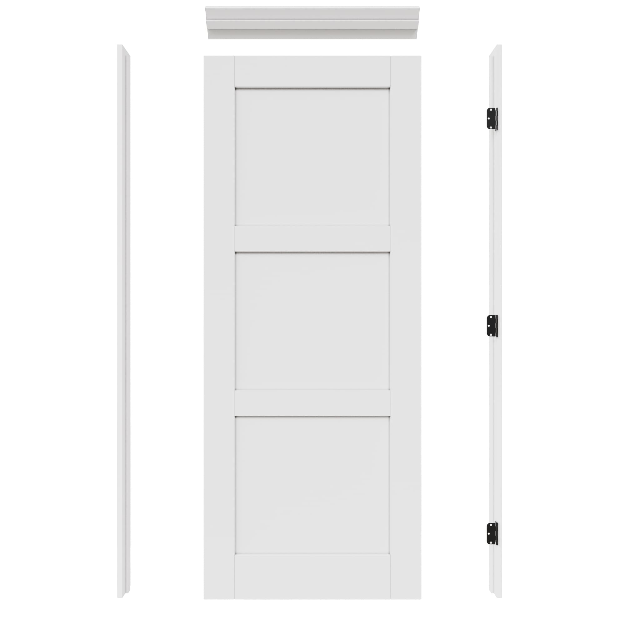 JUJUBON IN-PREPR-FM-SGXB-36L Pre-Hung-Doors - View #2