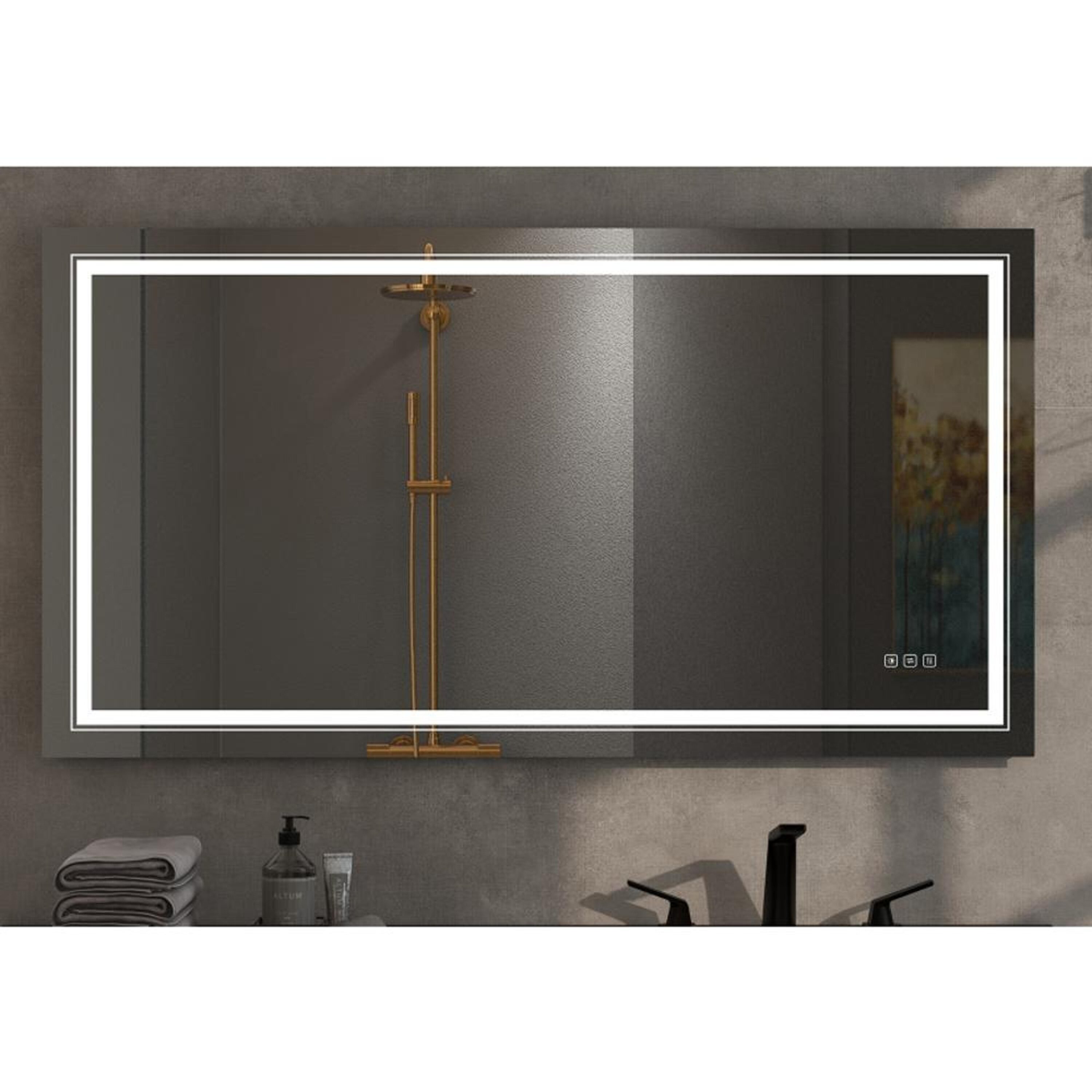 Bayfeve BF-125301-MIR Framed-Bath-Mirrors - View #3