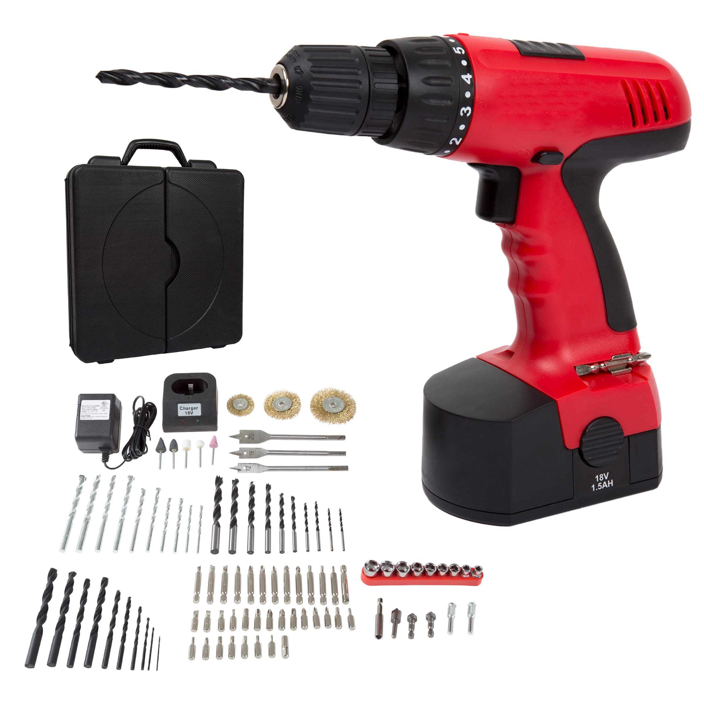 12V NiCd Cordless 3/8 in. Smart Select Drill with Battery 1.5Ah and Charger