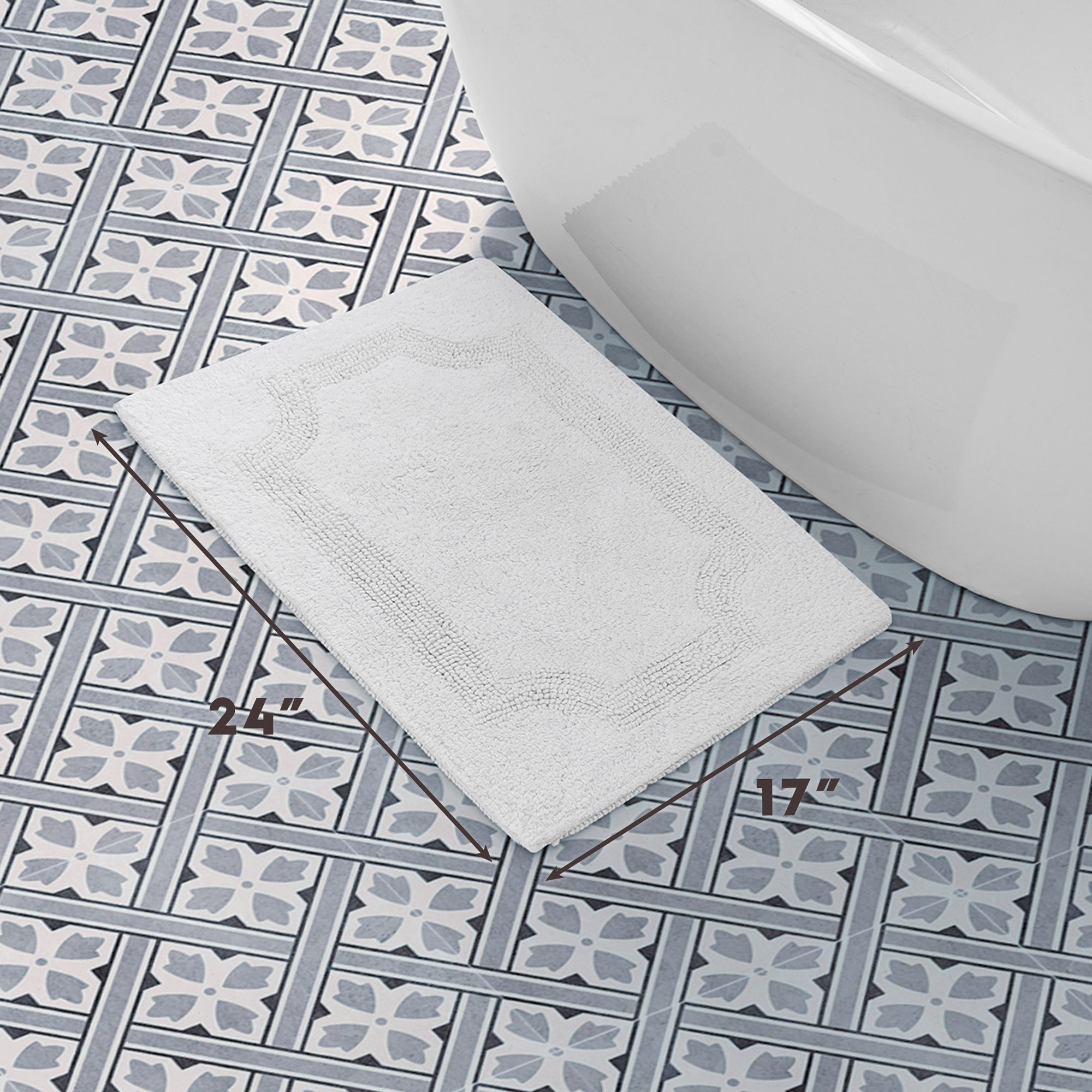 Laura Ashley 646760076352 Bath-Rugs - View #3