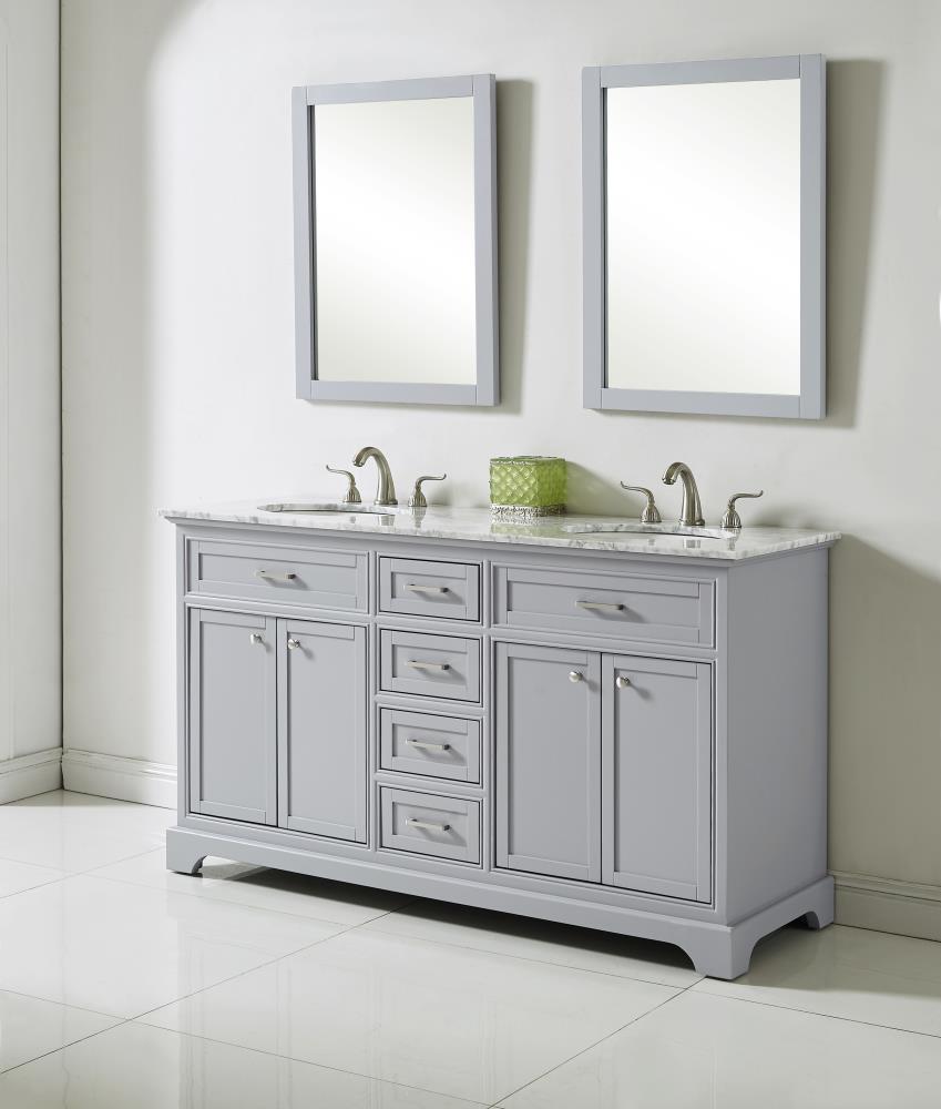 Elegant Decor FI45060DGR Bath-Vanity-Combo - View #4