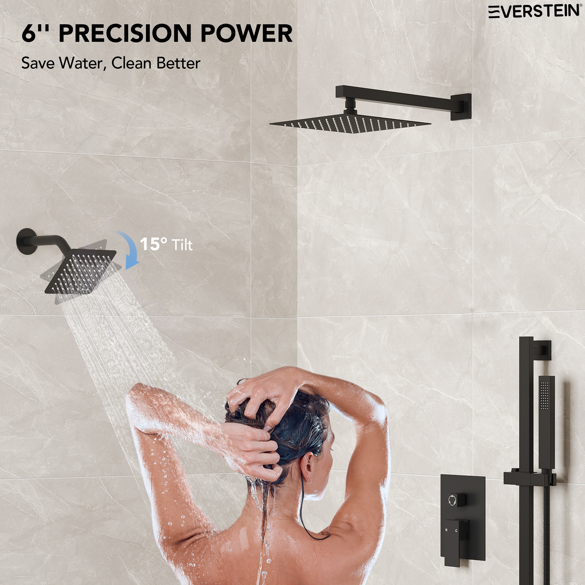EVERSTEIN Q-922-OTOP Tub-Shower-Faucets - View #7