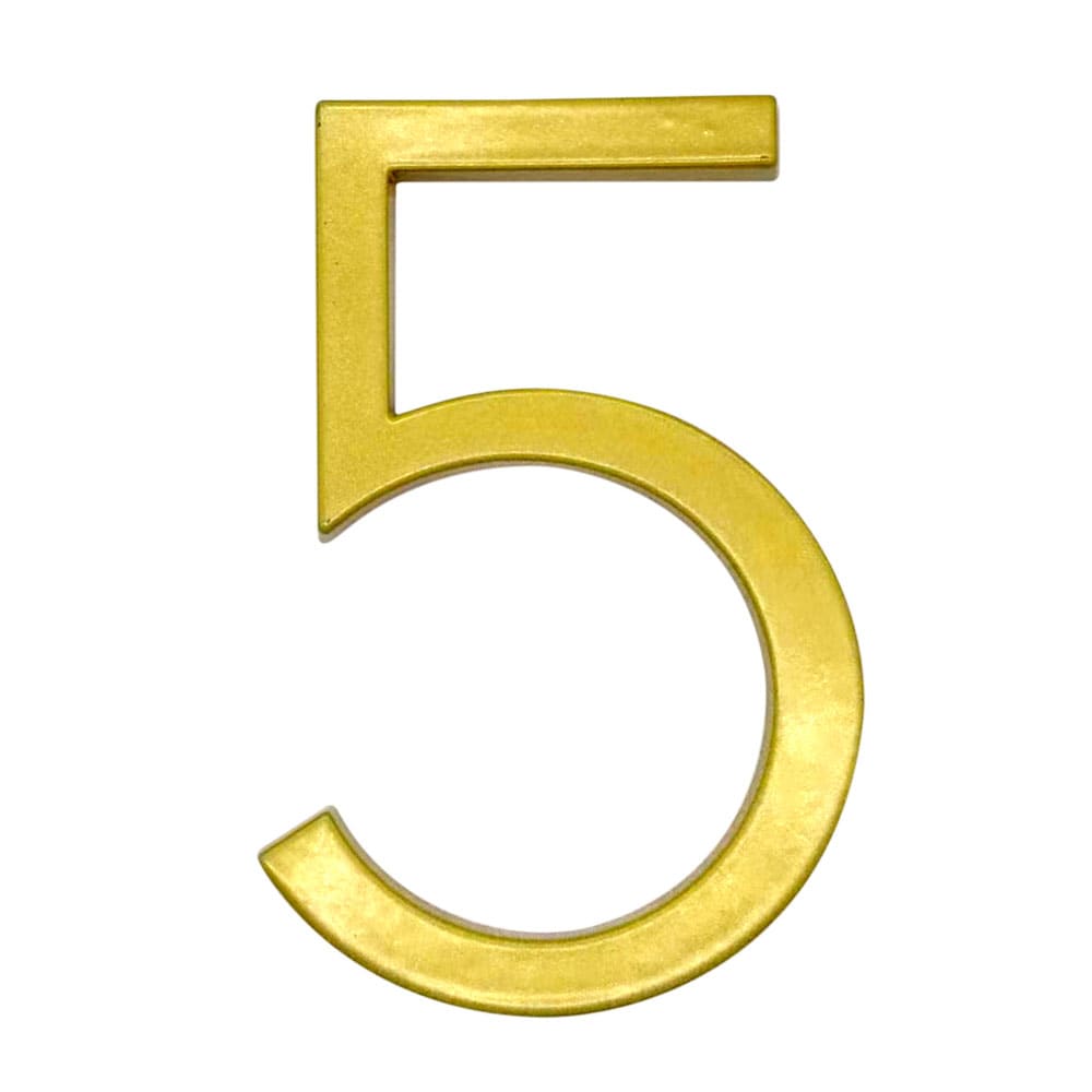 Origin 21 33725PYBLG Urbana Park 5-in Gold Number 5