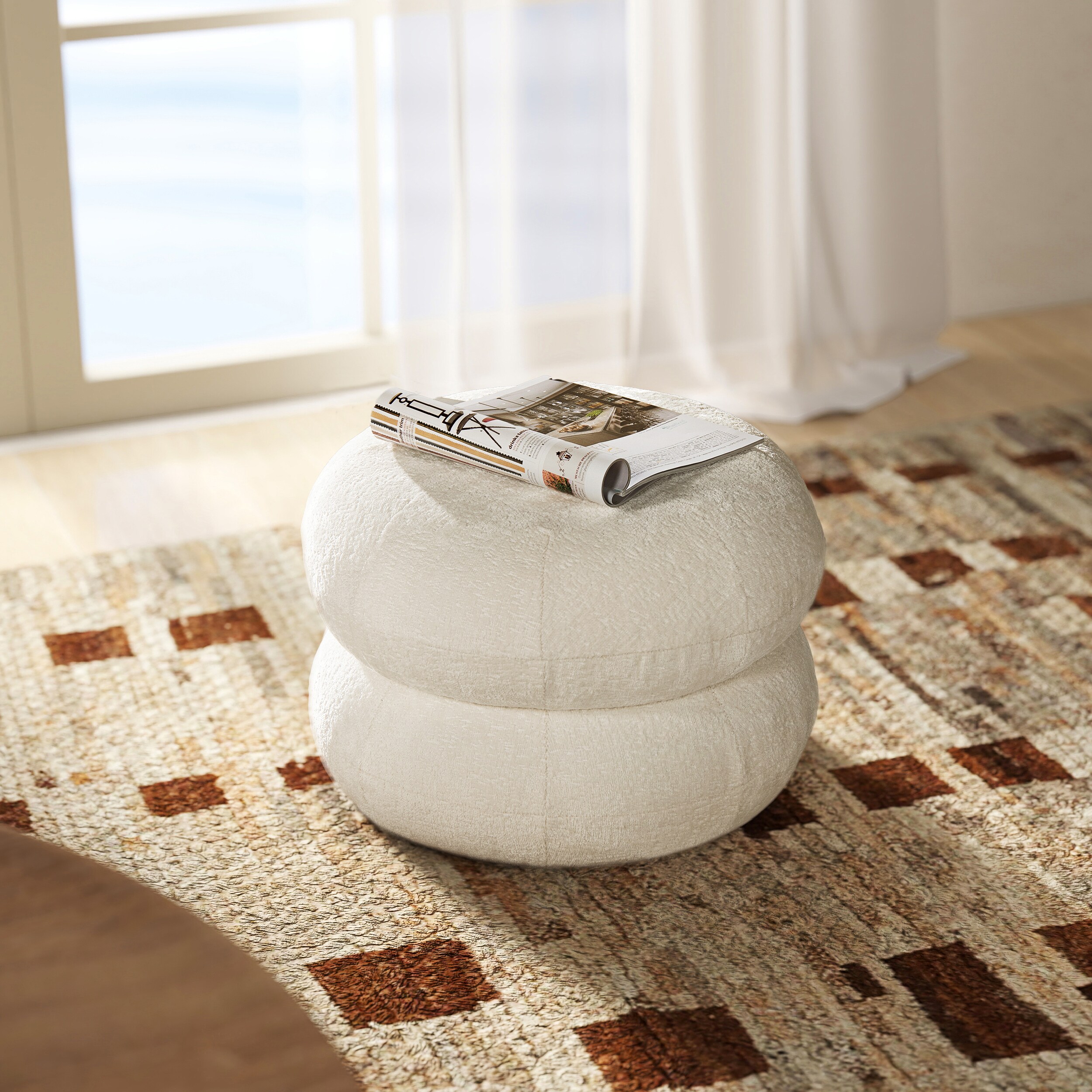 Jennifer Taylor Home LF001-84690 Indoor-Ottomans - View #3