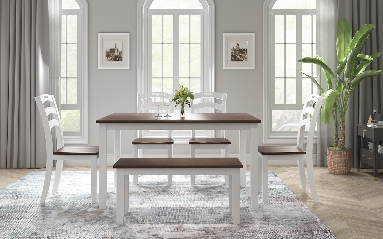 SINOFURN SYA010122WT Dining-Sets - View #17